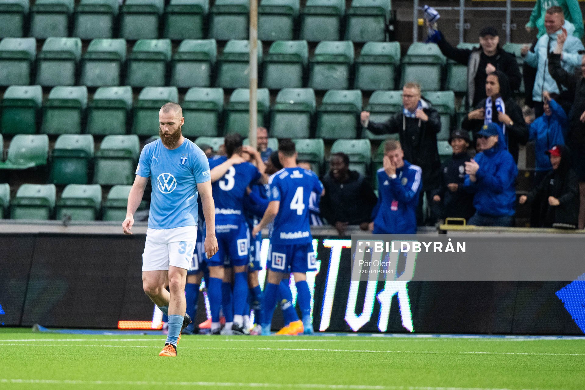 Malmö FFs Jo Inge Berget deppar