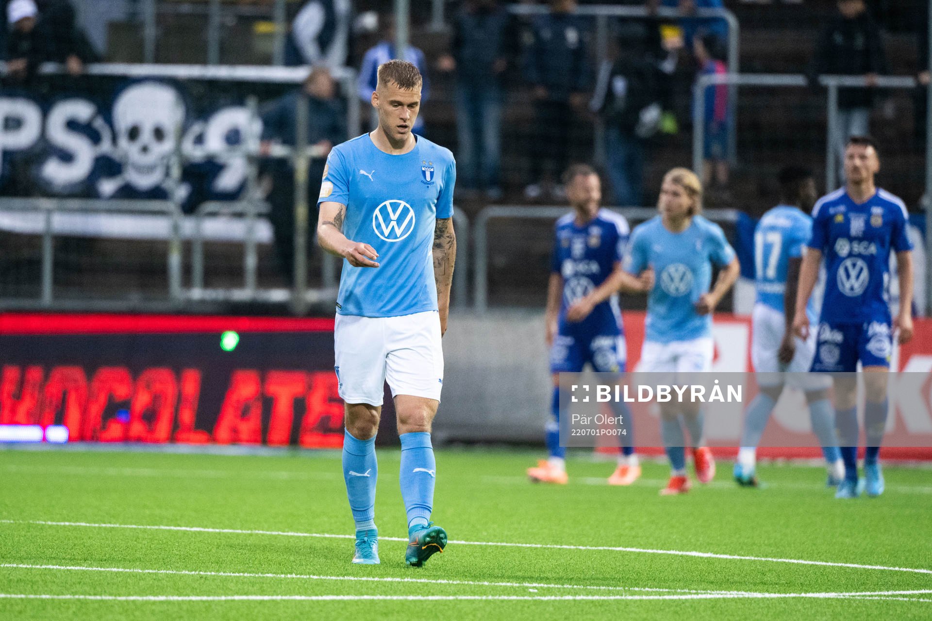 Malmö FFs Felix Beijmo deppar