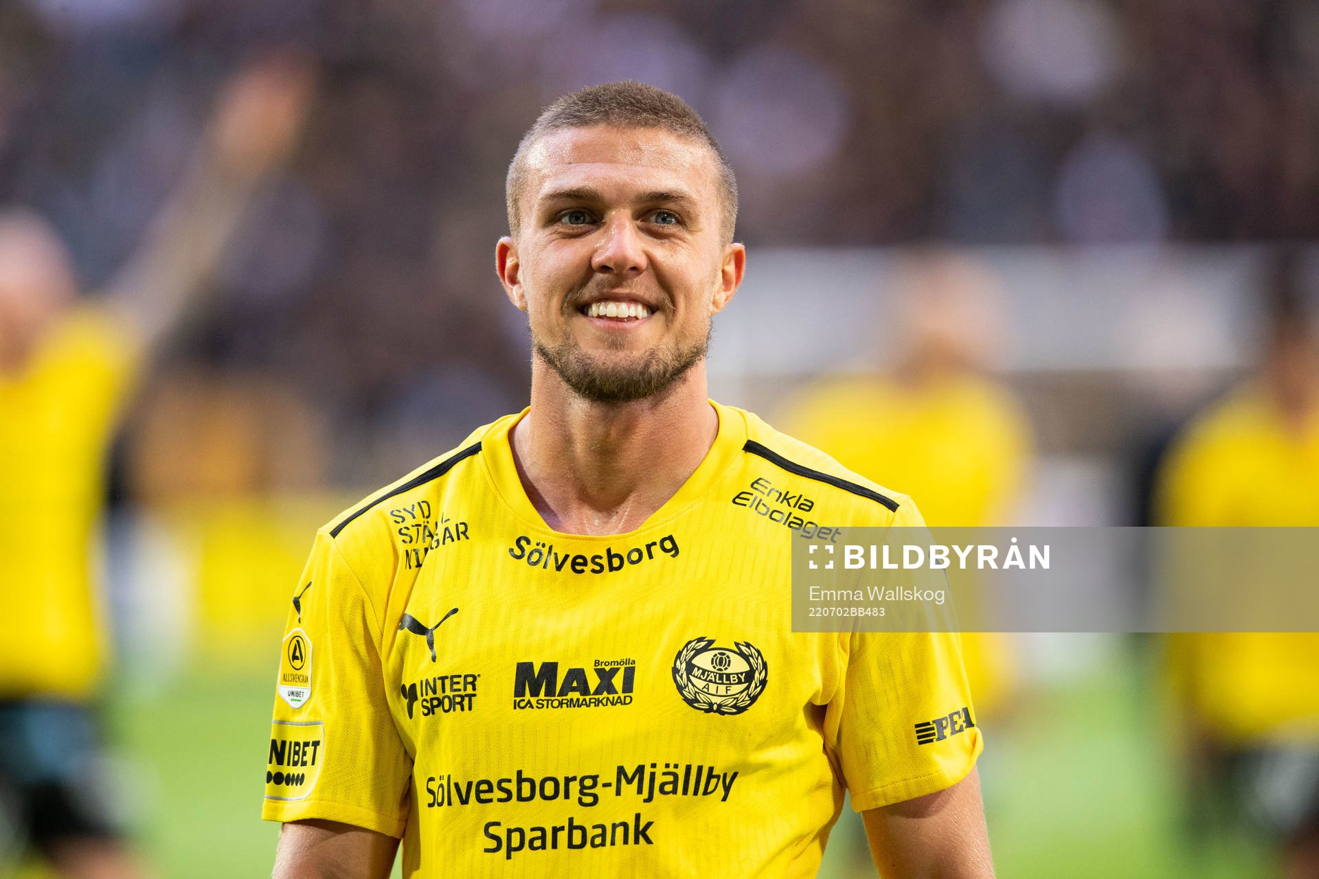 Mjällbys Ivan Kričak jublar