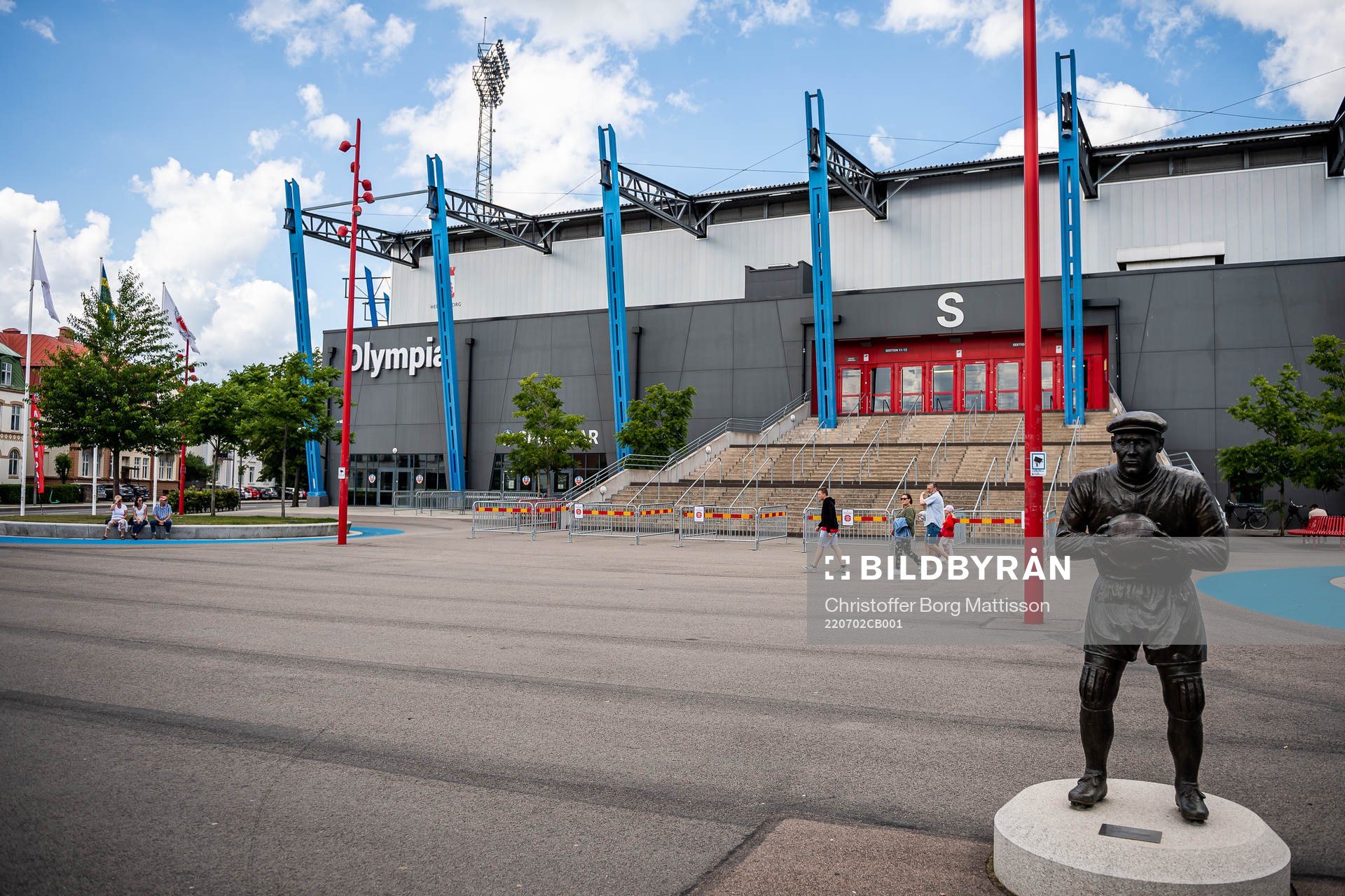 Ståplatsentrén på Olympia
