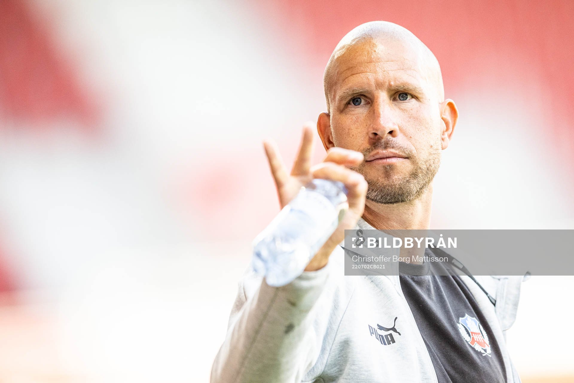 Helsingborgs tränare Mattias Lindström