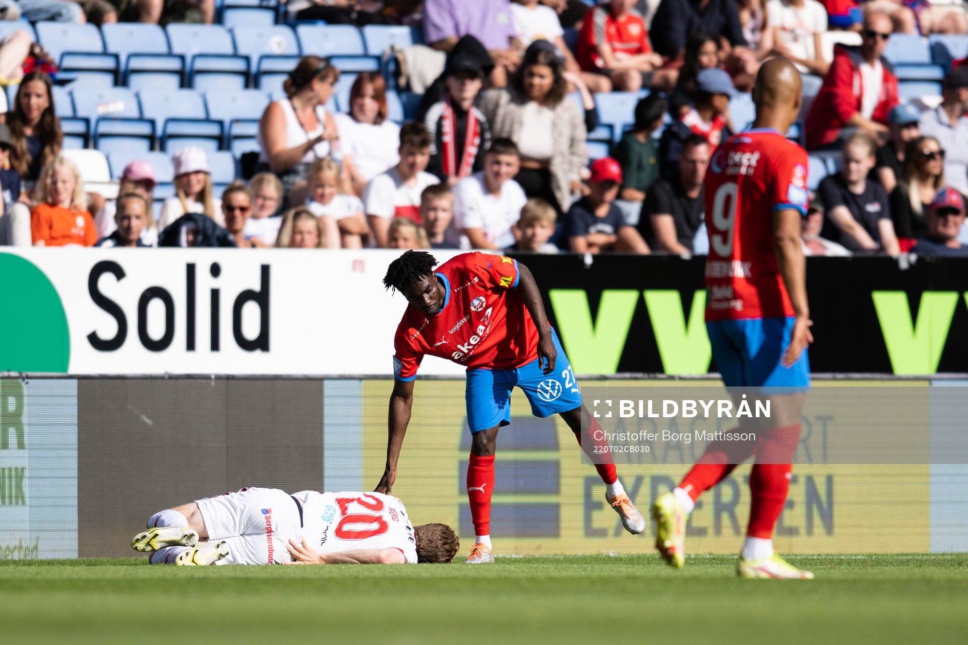 Kalmars Oliver Berg har ont