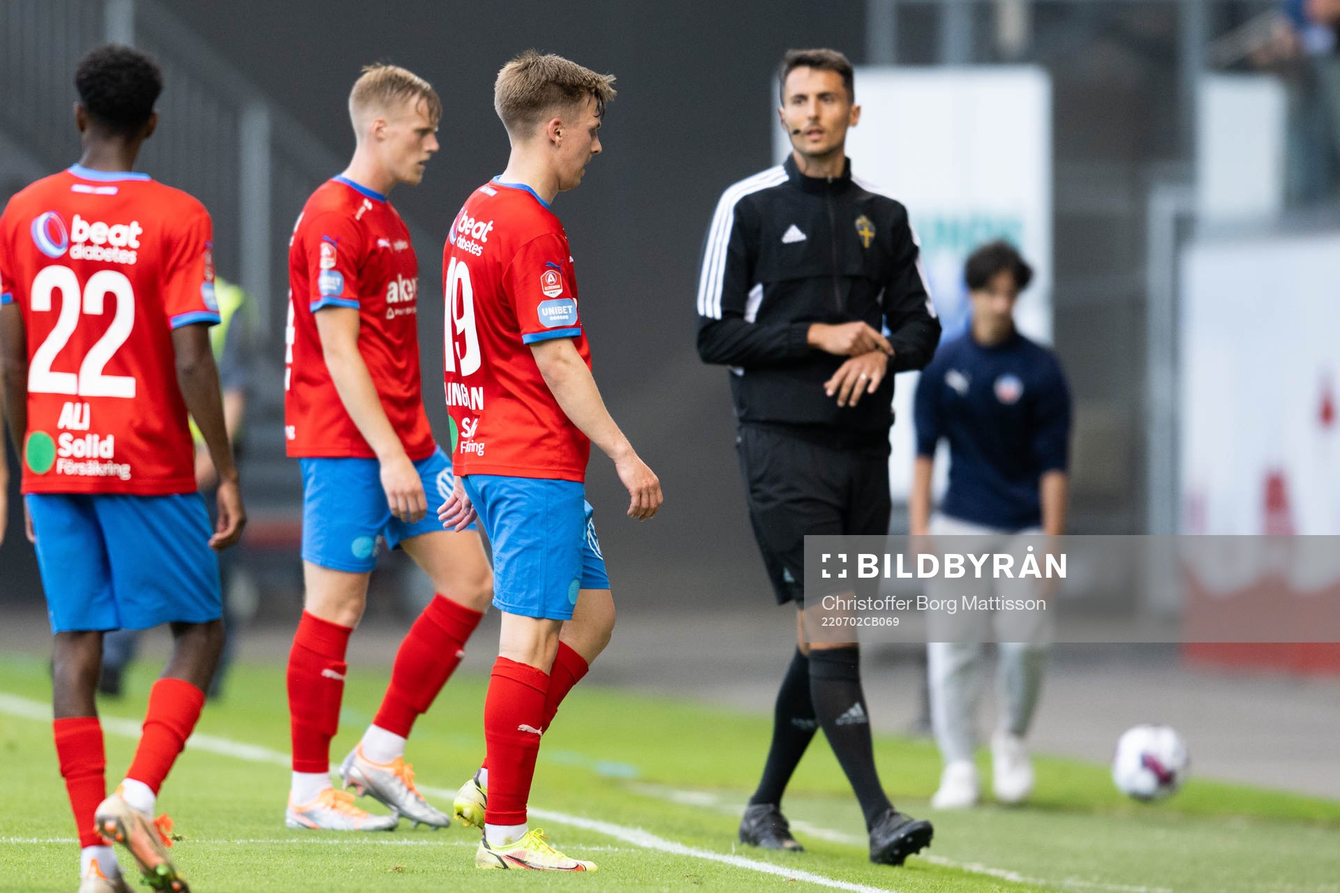 Helsingborgs Lucas Lingman deppar