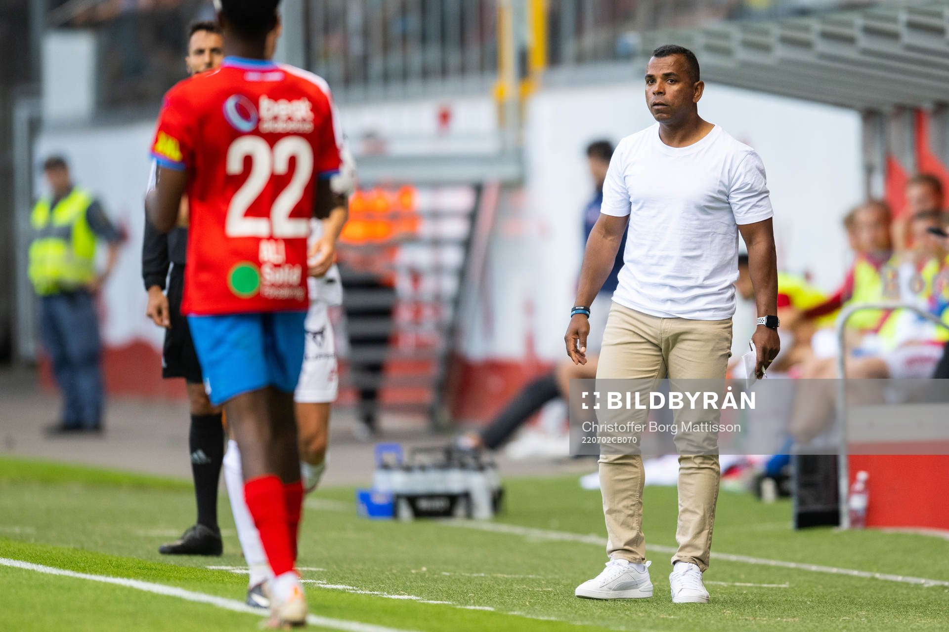 Helsingborgs tränare Alvaro Santos
