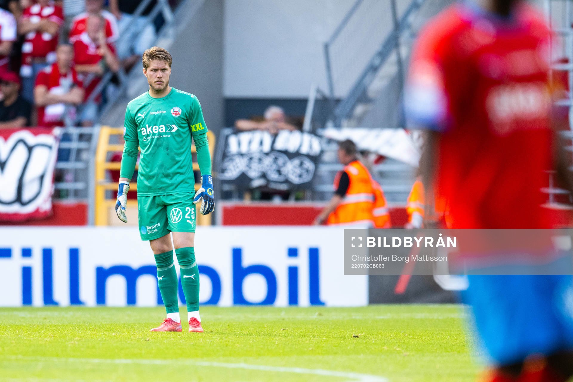 Helsingborgs målvakt Kalle Joelsson
