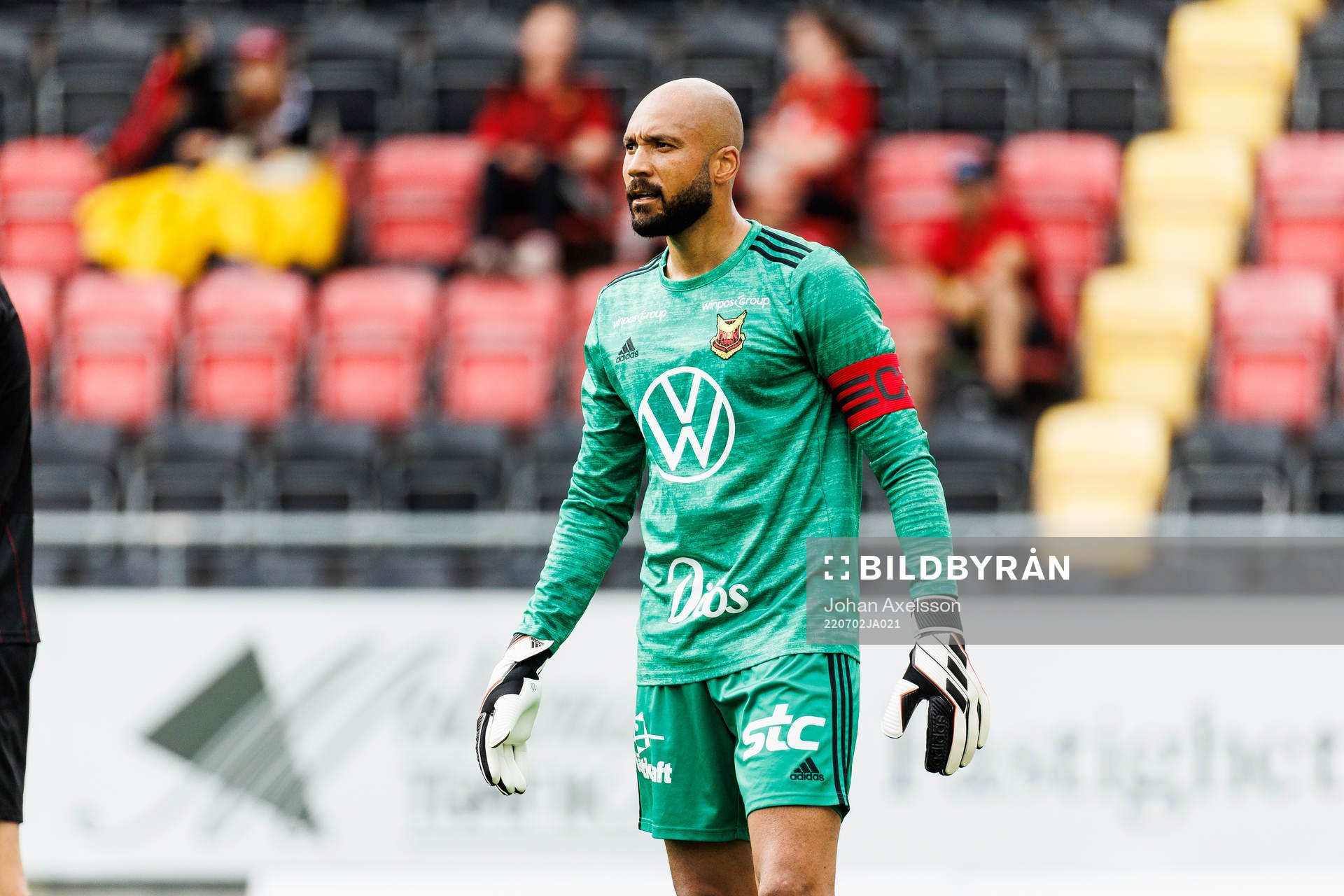 Östersunds målvakt Aly Keita