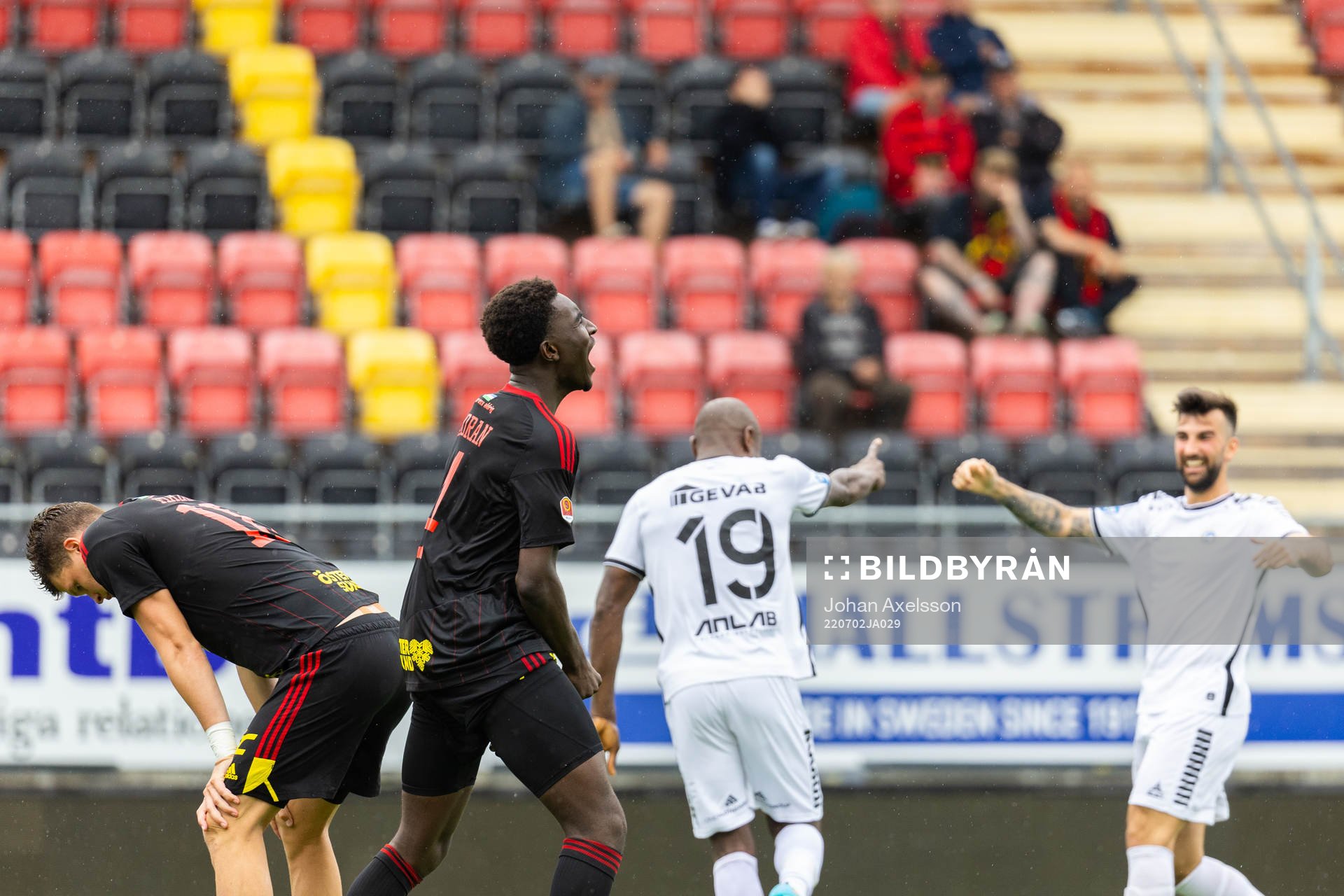 Östersunds Peter Amoran deppar