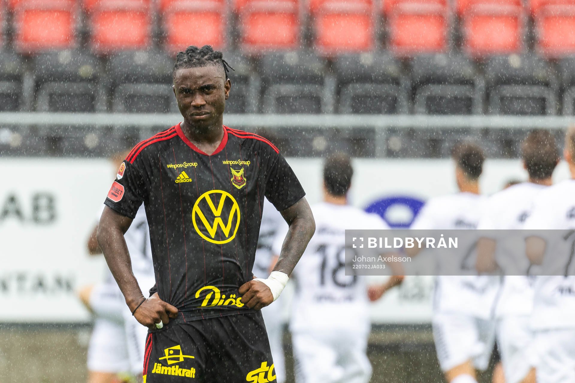 Östersunds Jordan Attah Kadiri deppar