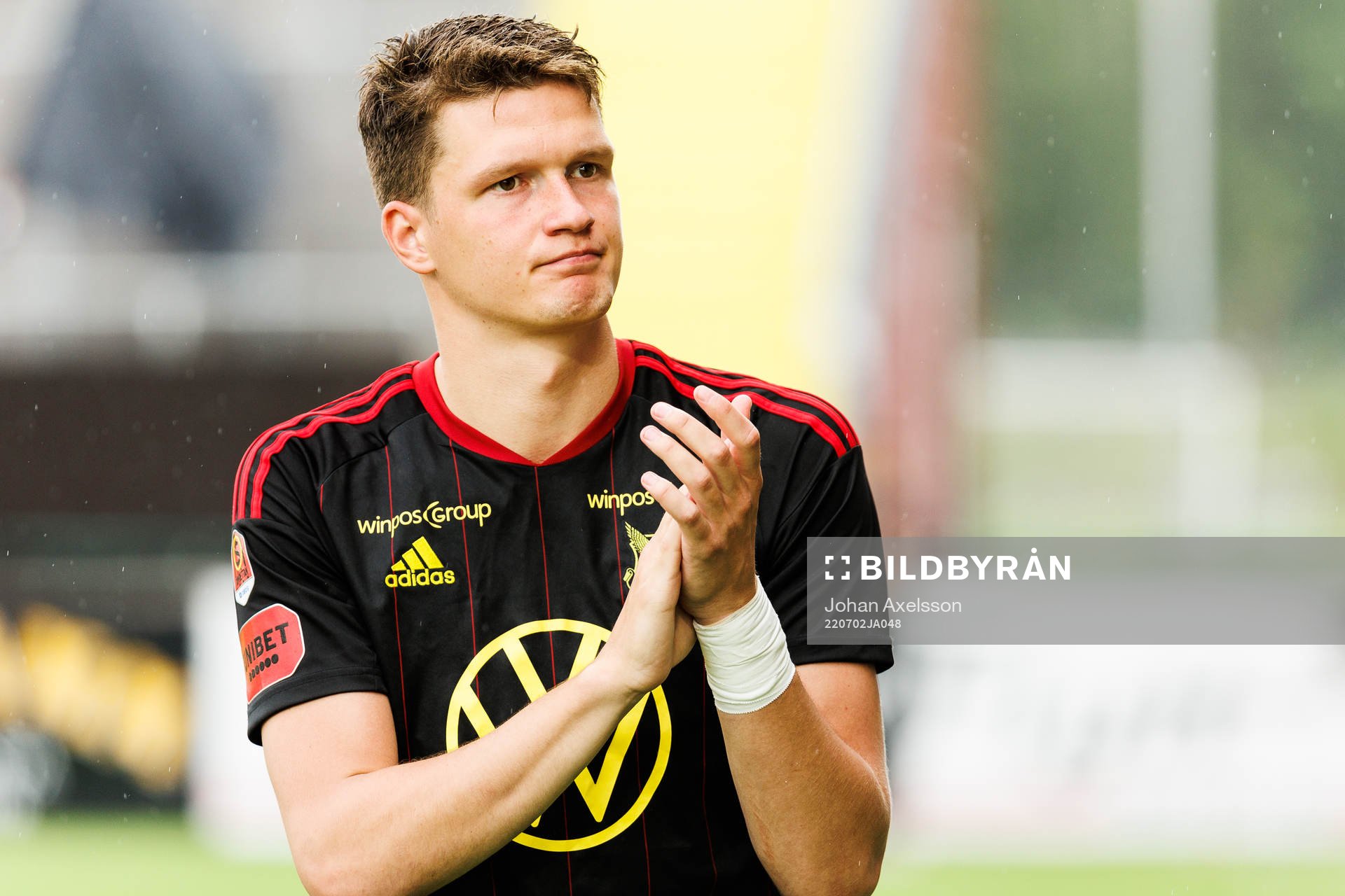 Östersunds Myroslav Mazur deppar