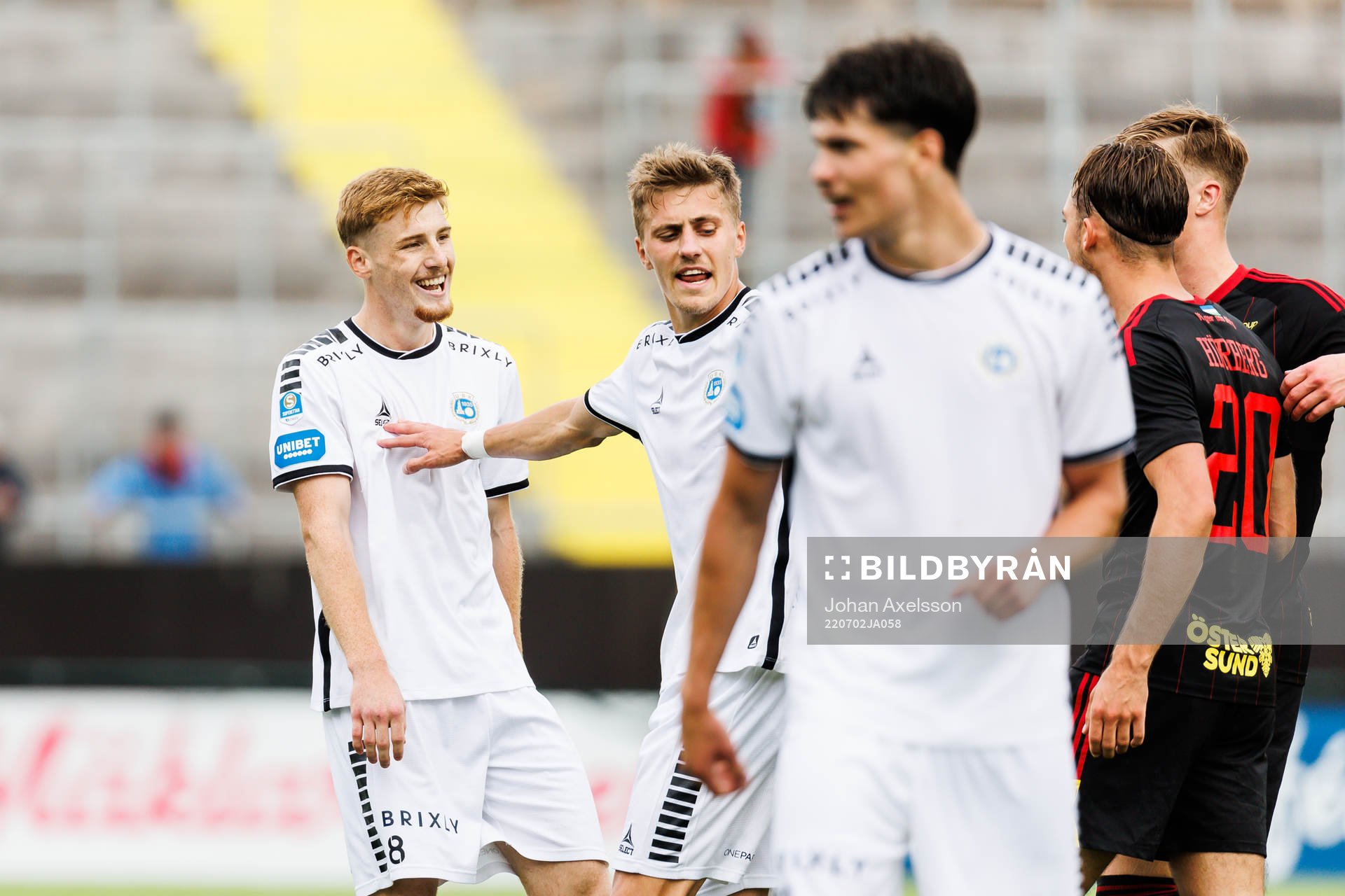 Utsiktens Markus Björkqvist i dispyt med Östersunds Felix