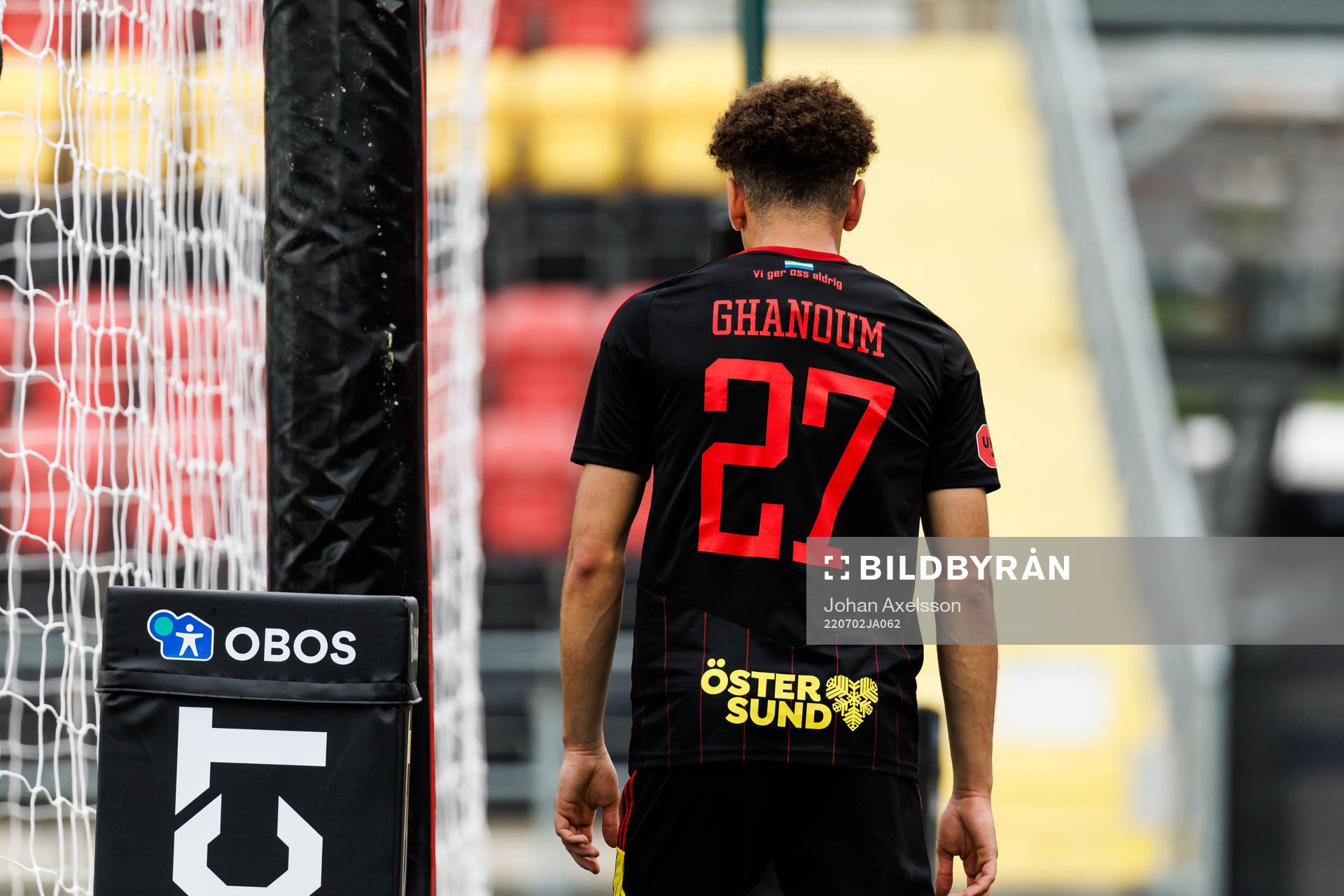Östersunds Ziad Ghanoum deppar