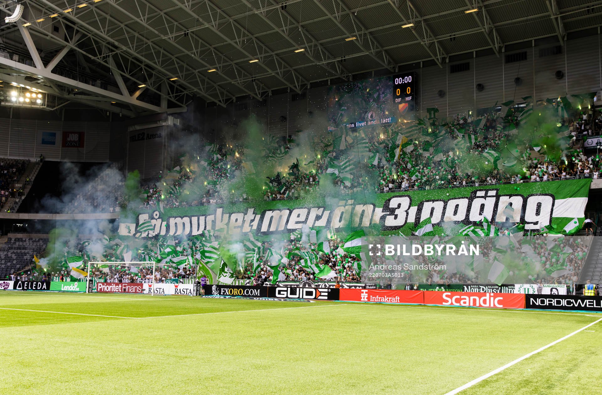 Hammarbys tifo