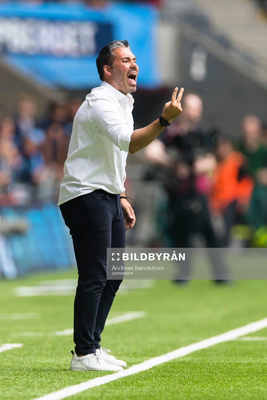 Hammarbys tränare Martí Cifuentes