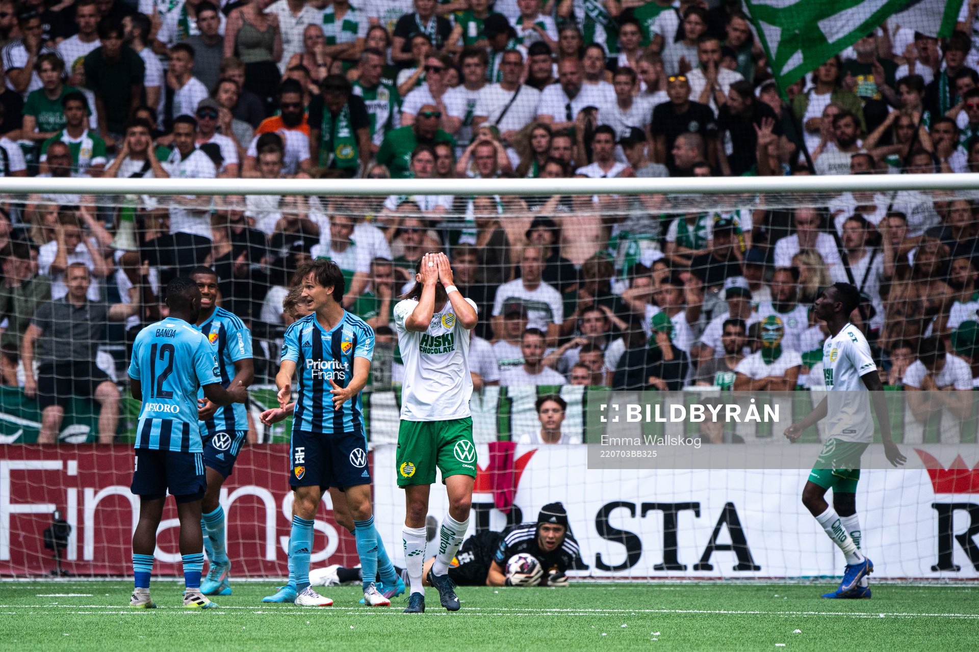 Hammarbys Björn Paulsen deppar