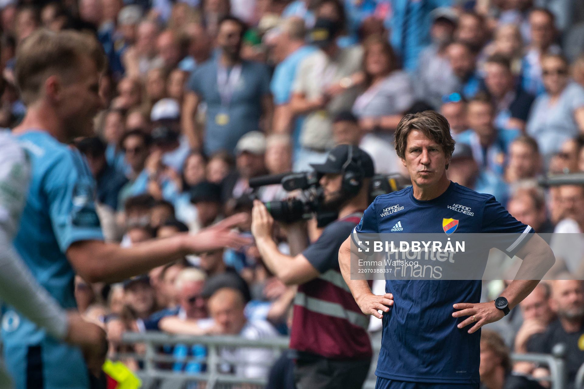 Djurgårdens tränare Thomas Lagerlöf