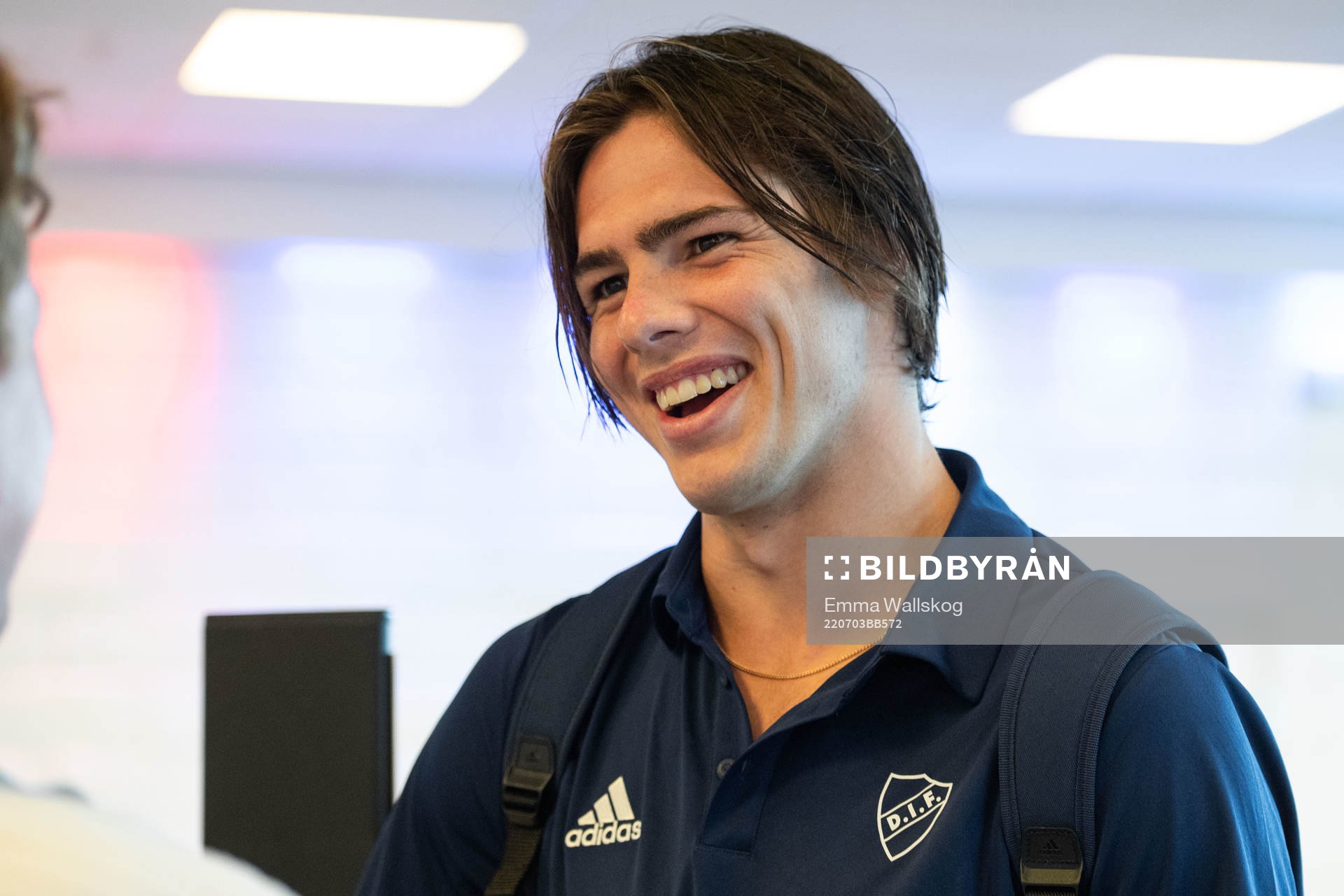 Djurgårdens målvakt Jacob Widell Zetterström efter fotbollsmatchen i Allsvenskan mellan Djurgården och Hammarby den 3 juli 2022 i Stockholm.