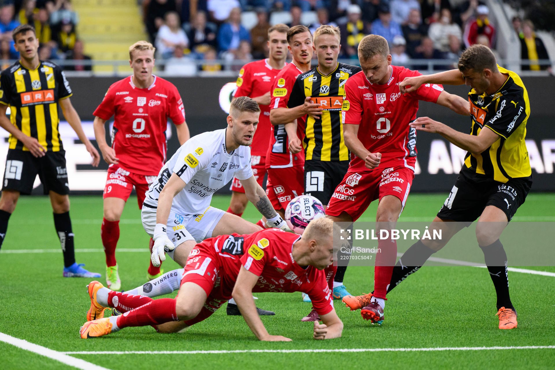 Oroligt Elfsborgs målvakt Tim Rönning