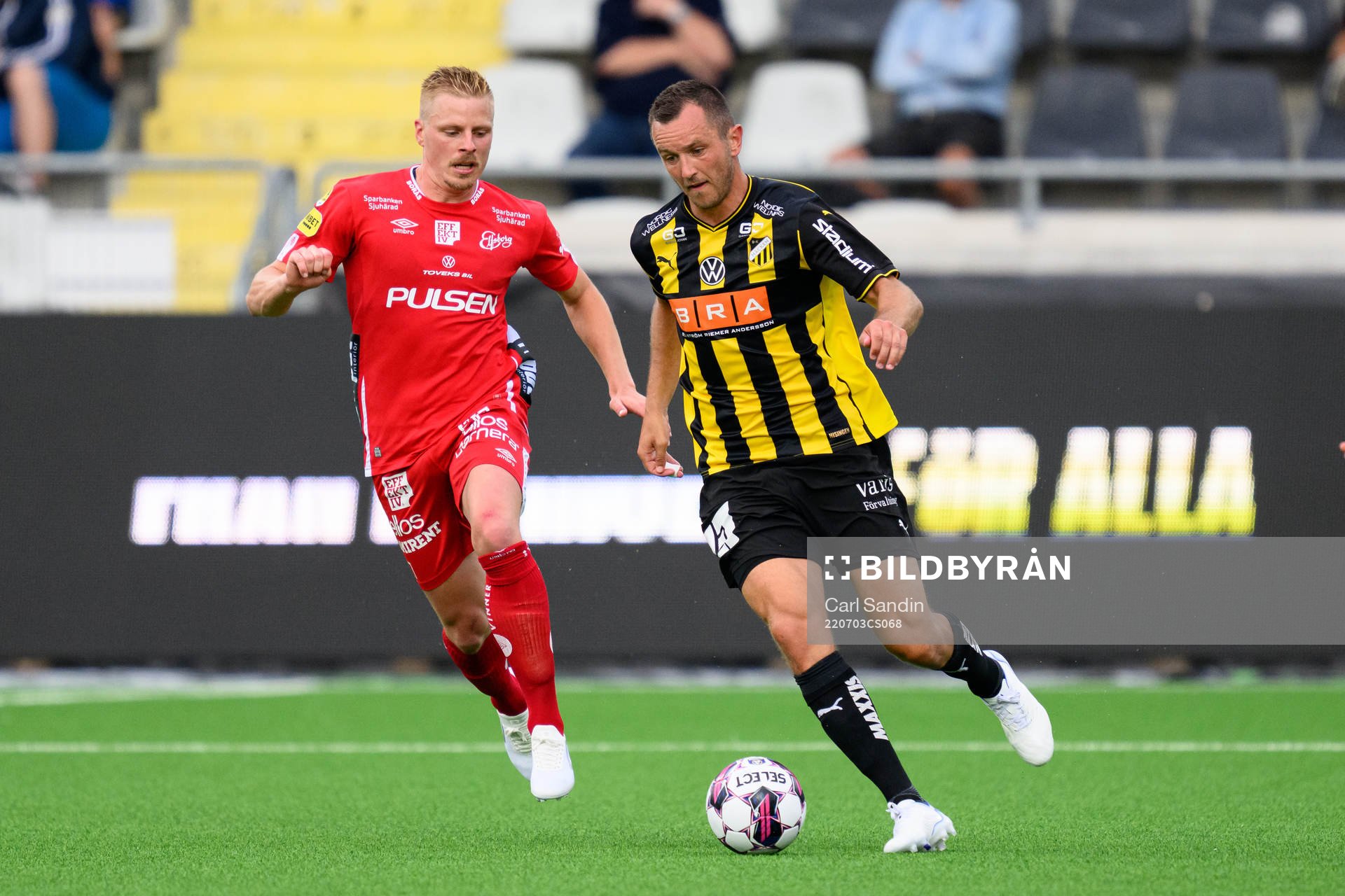 Elfsborgs Per Frick och Häckens Even Hovland