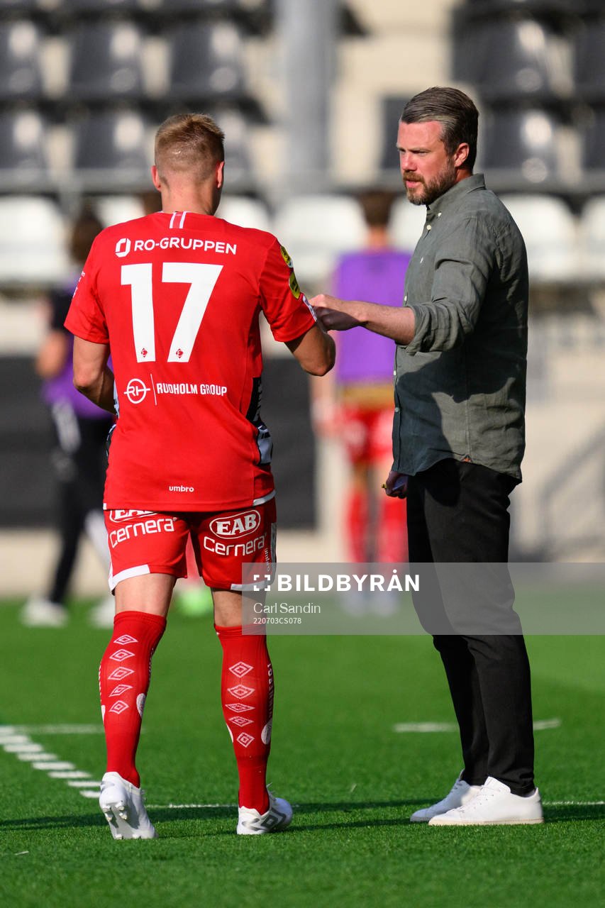 Elfsborgs manager Jimmy Thelin