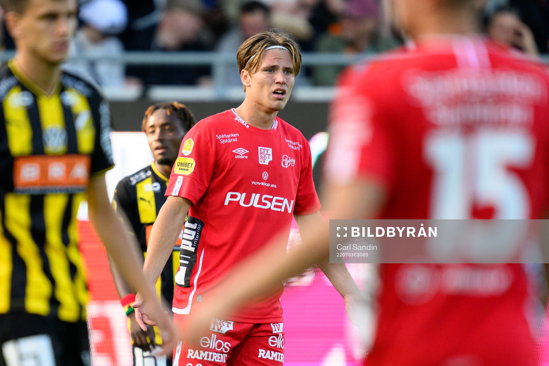 Elfsborgs Oliver Zanden reagerar