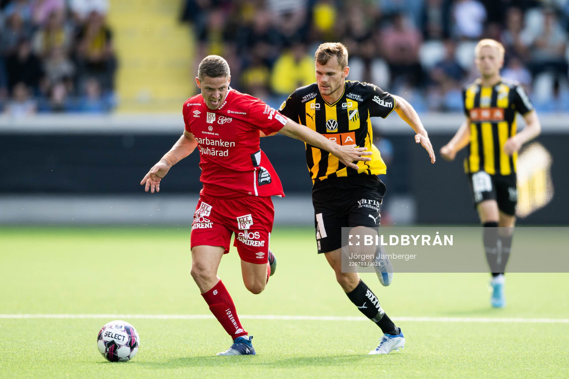 Elfsborgs Andre Ibsen Rømer och Häckens Oscar Uddenäs