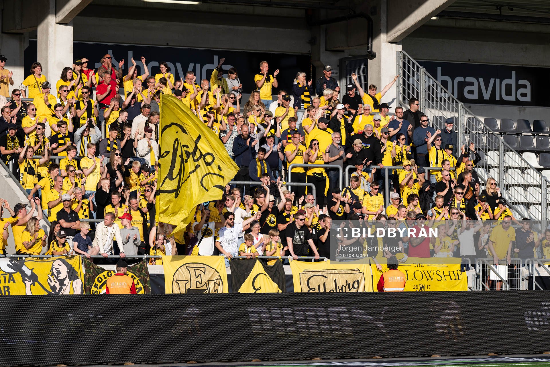 Elfsborgs supportrarna