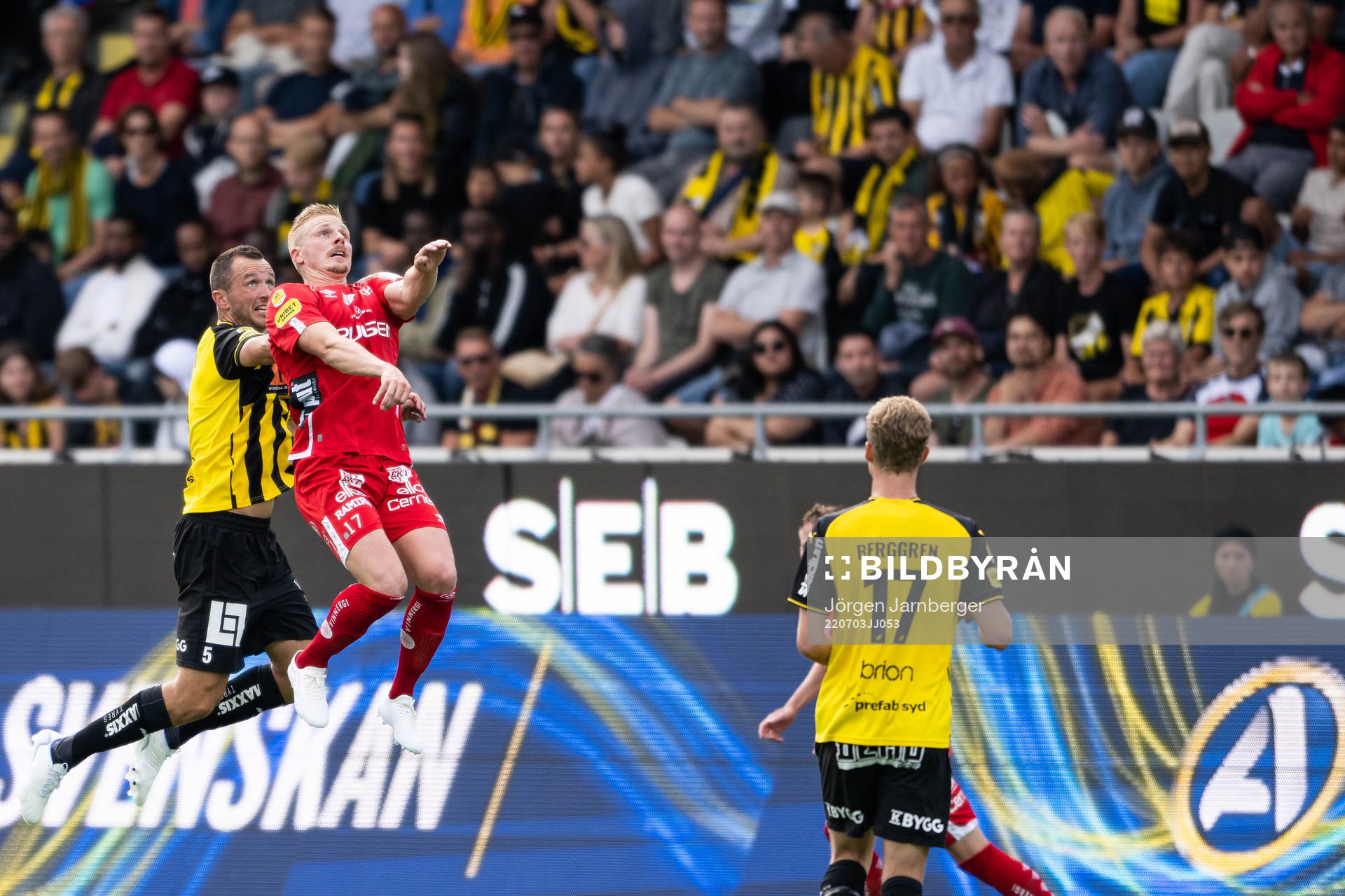 Häckens Even Hovland och Elfsborgs Per Frick