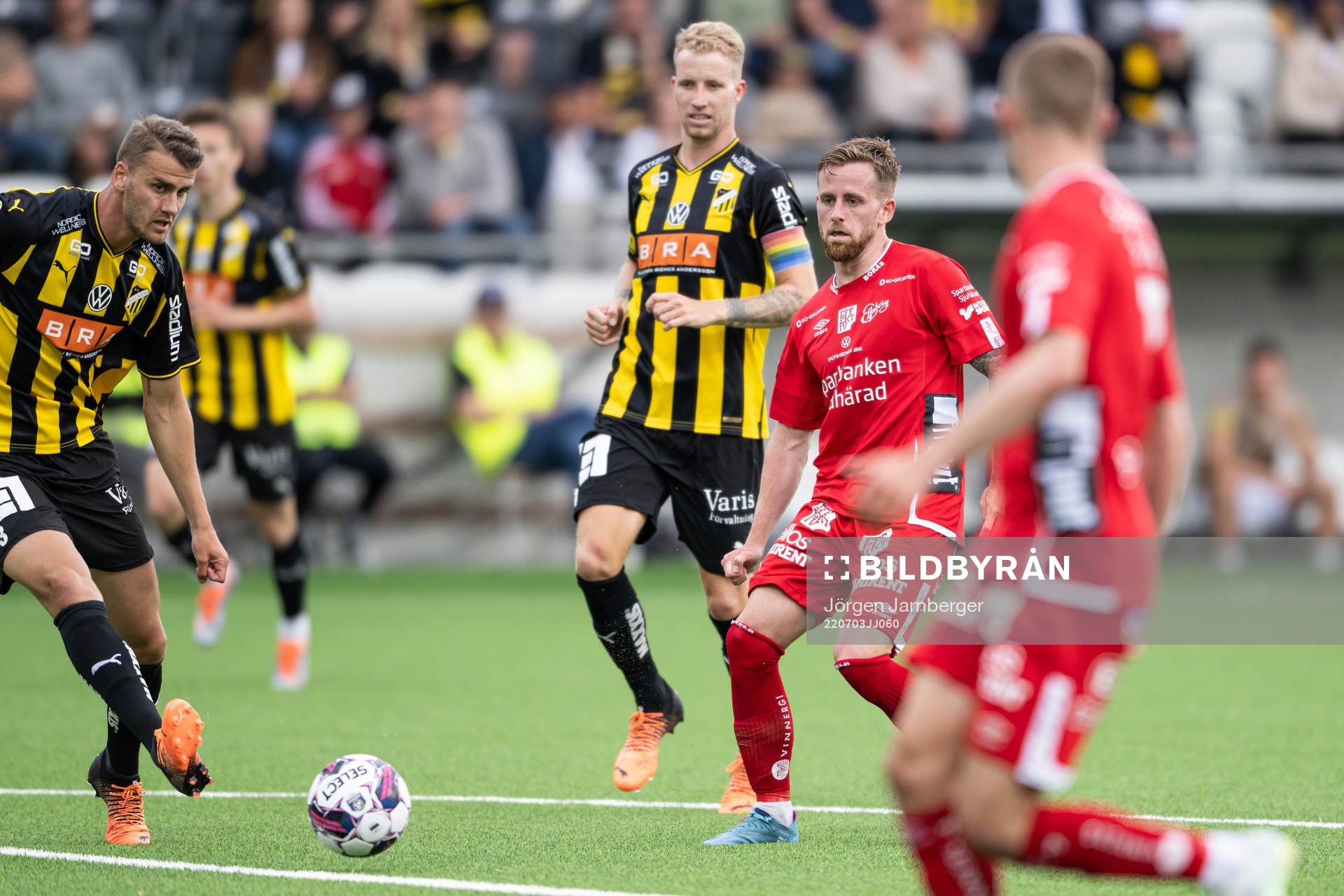 Häckens Johan Hammar och Elfsborgs Rasmus Alm