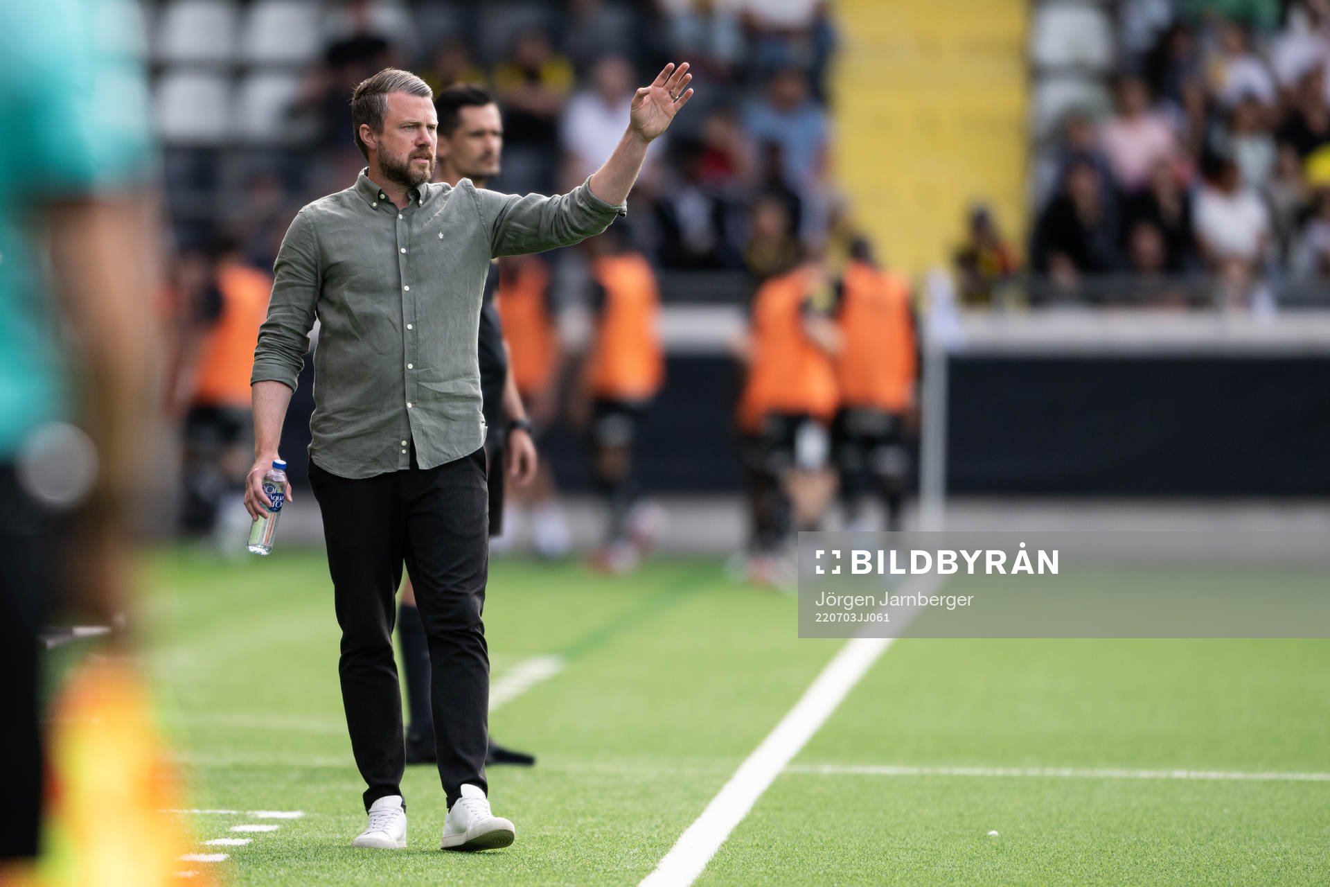 Elfsborgs manager Jimmy Thelin