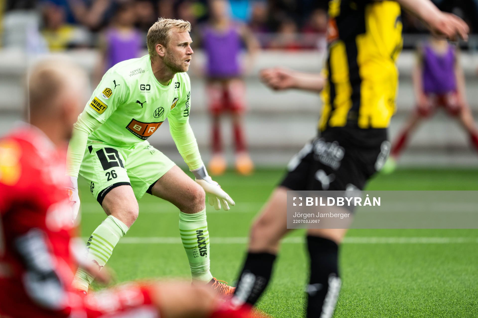 Häckens målvakt Peter Abrahamsson