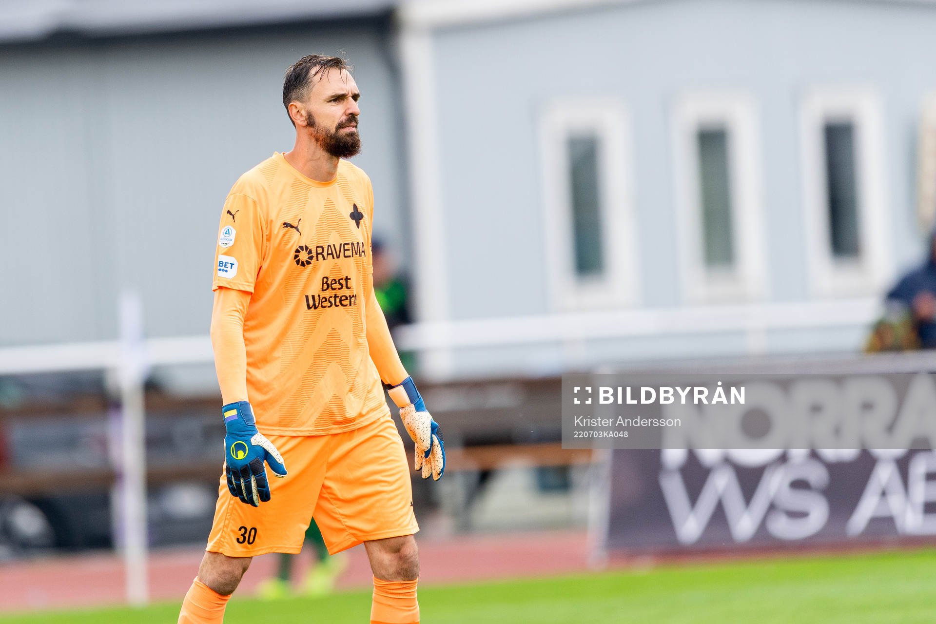 Värnamos målvakt Pilip Vaitsiakhovich