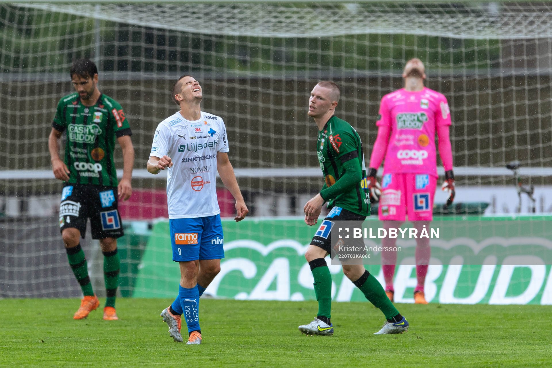 Värnamos Oscar Johansson deppar