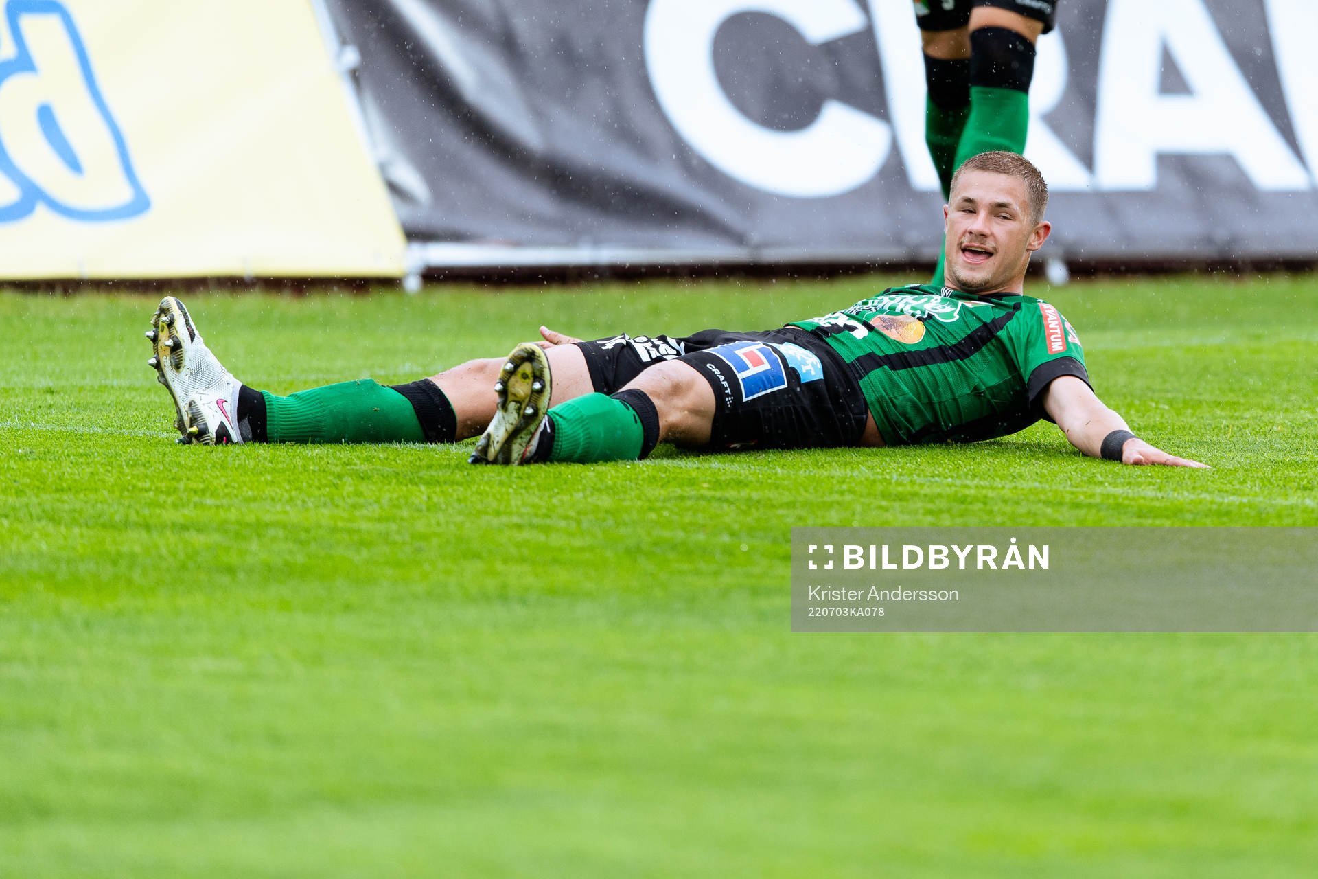 Varbergs Oliver Alfonsi jublar