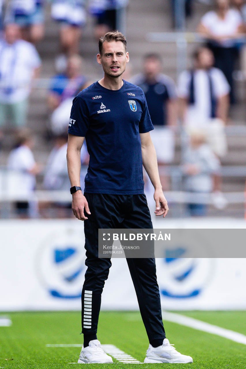 Sirius tränare Daniel Bäckström