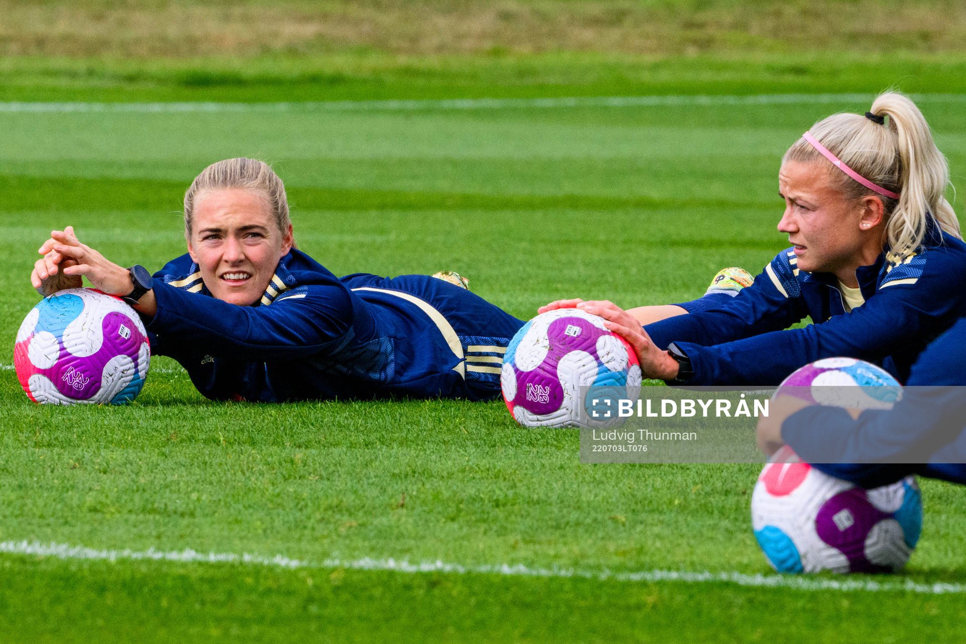 Magdalena Eriksson and Hanna Glas