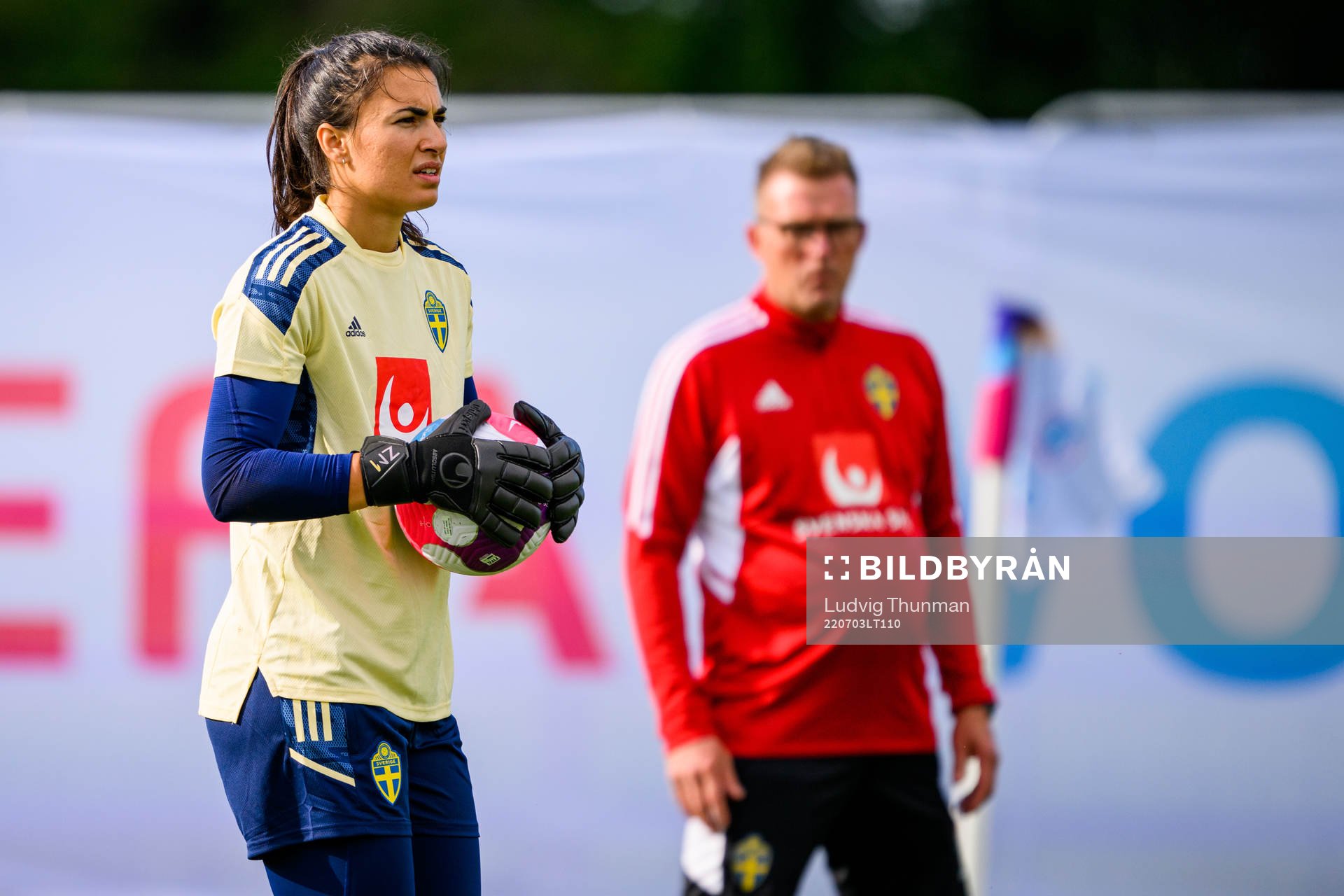 Goalkeeper Zecira Musovic