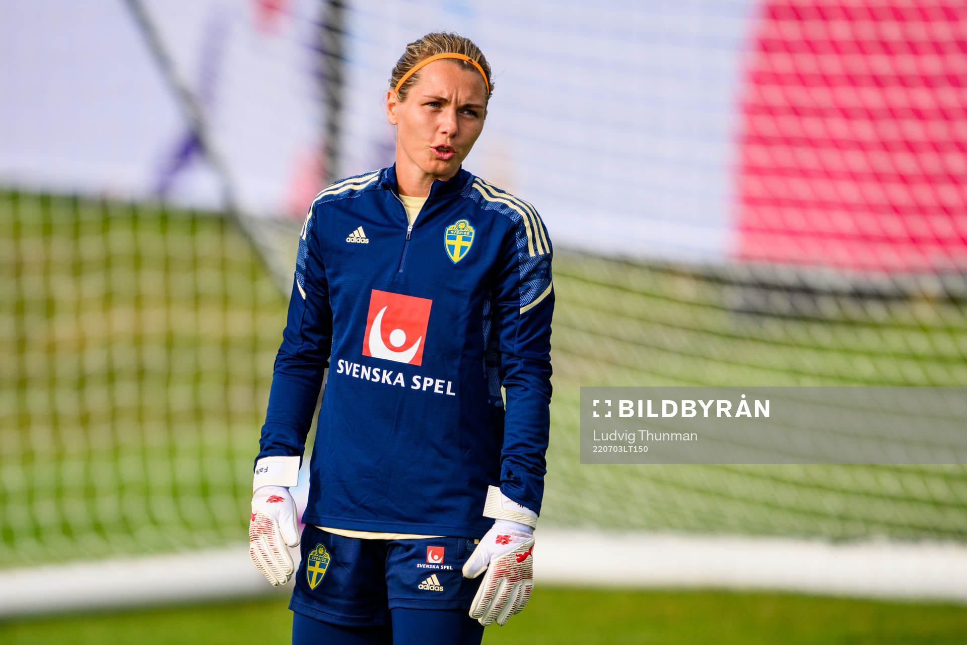 Goalkeeper Jennifer Falk