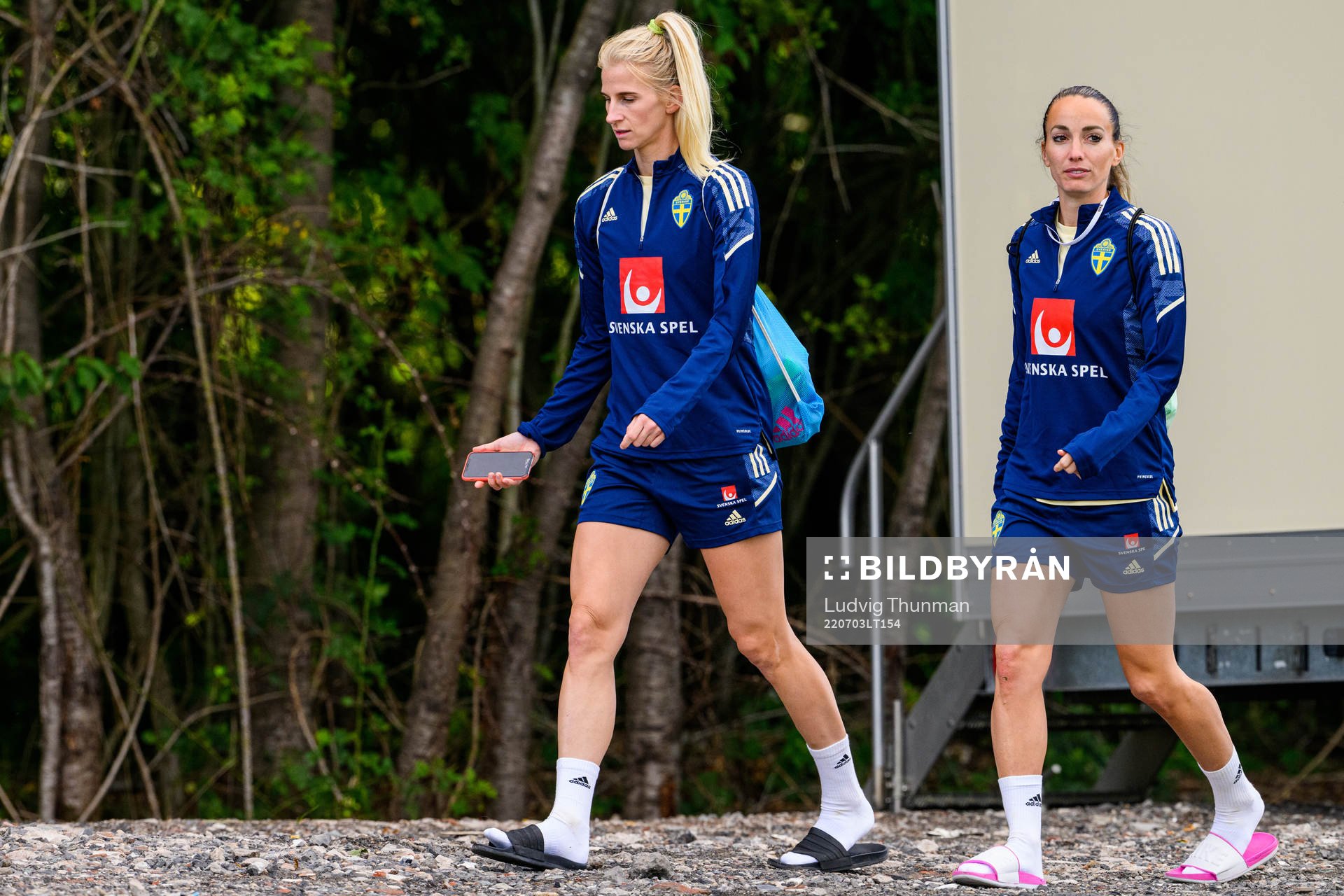 Sofia Jakobsson and Kosovare Asllani