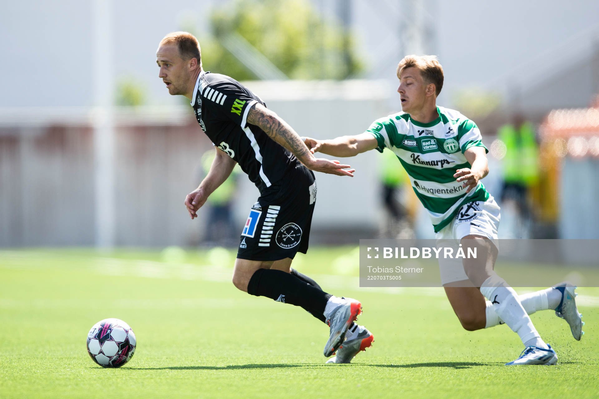 Brages Anton Lundin och Västerås SKs Simon Gefvert