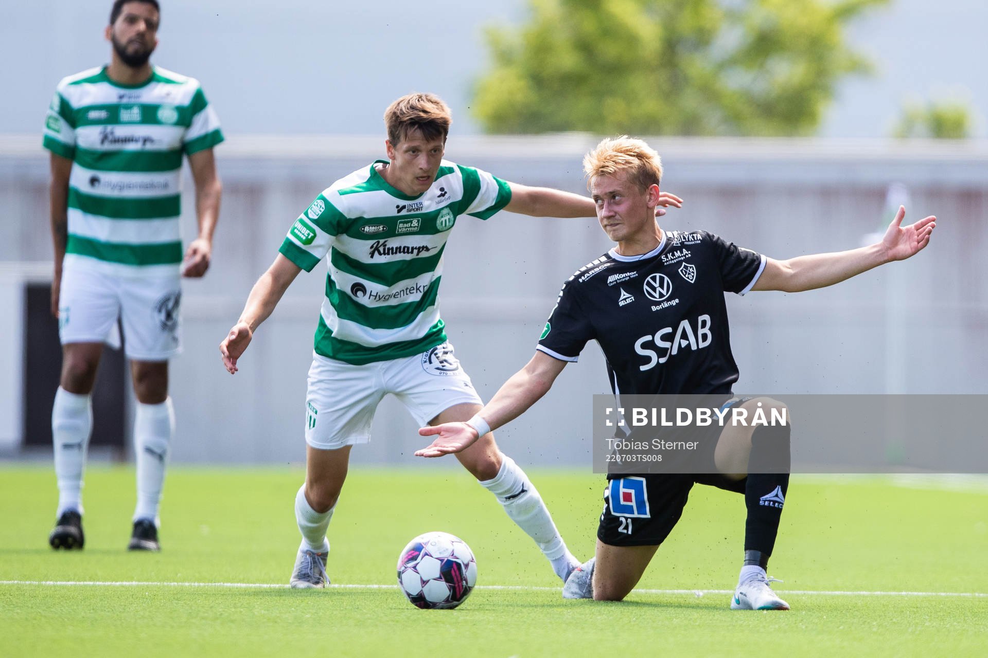 Brages Henry Sletsjøe och Västerås SKs Olle Edlund