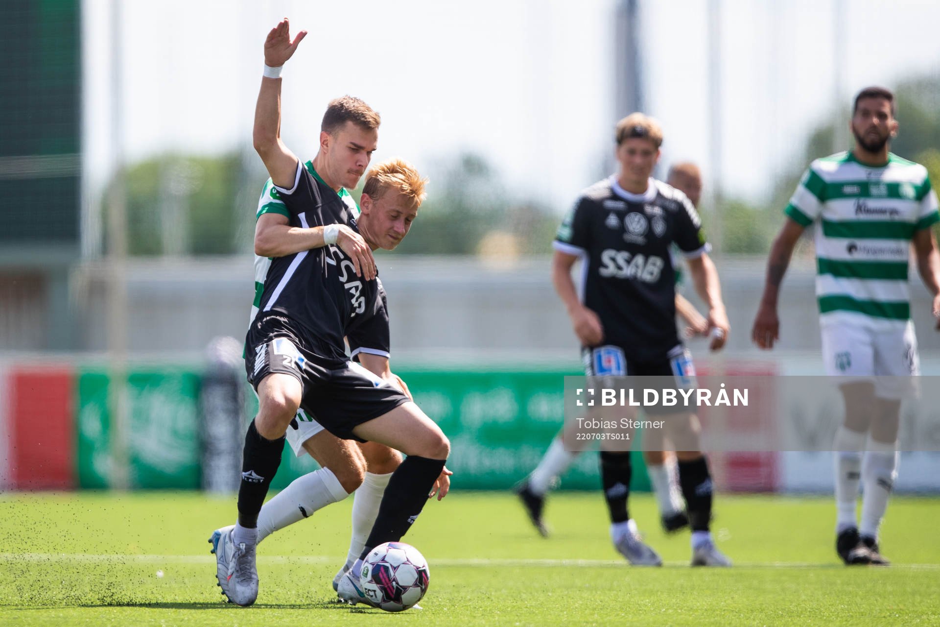 Västerås SKs Dusan Jajic och Brages Henry Sletsjøe