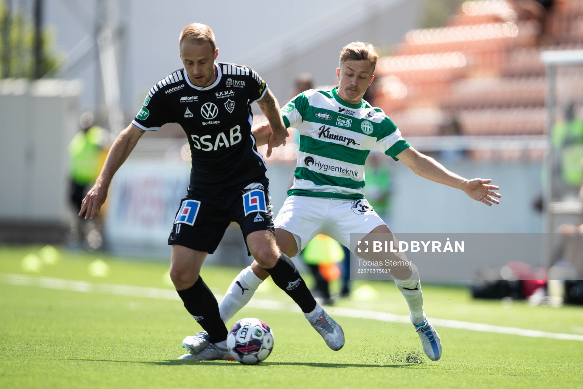 Brages Anton Lundin och Västerås SKs Simon Gefvert