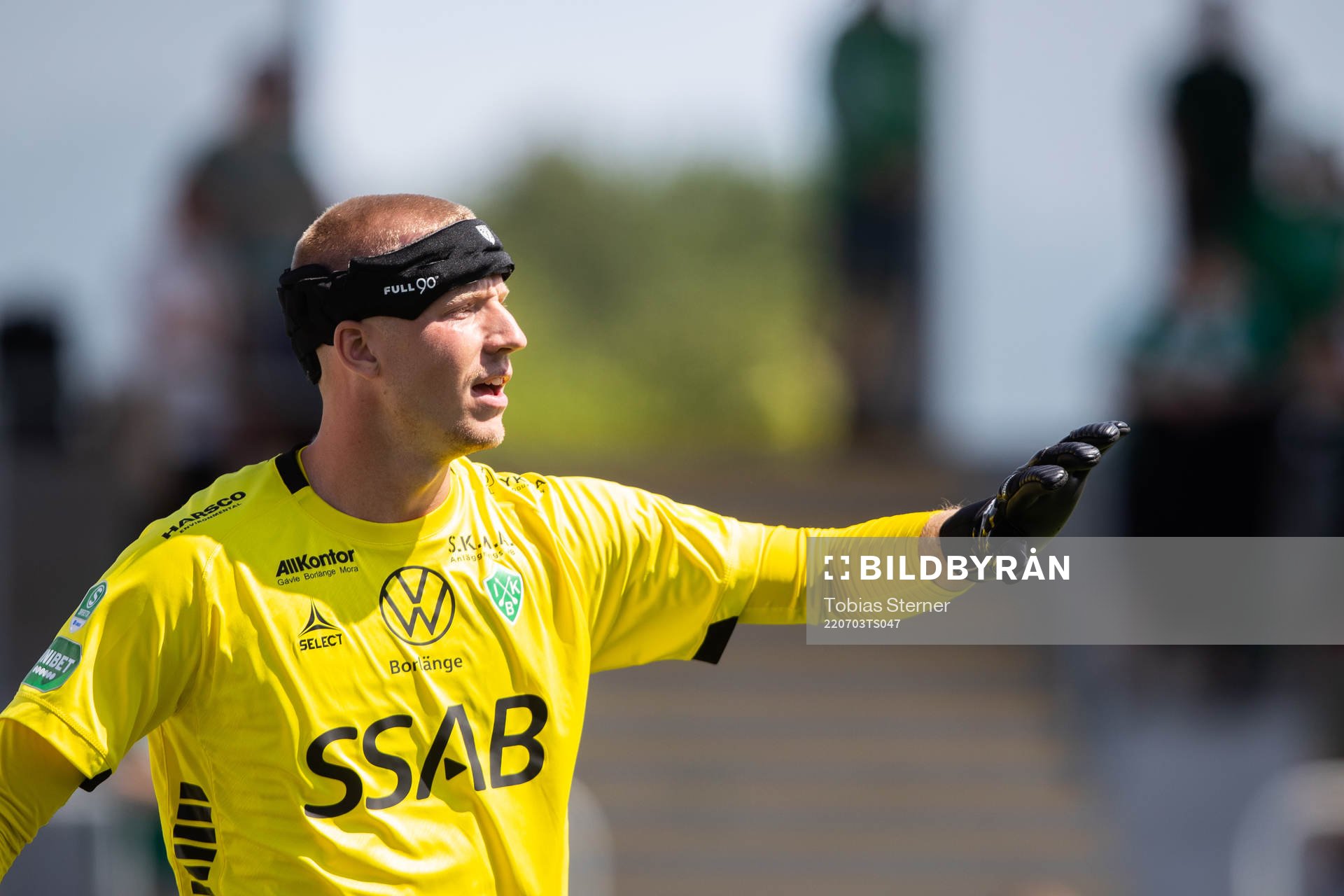 Brages målvakt Viktor Frodig