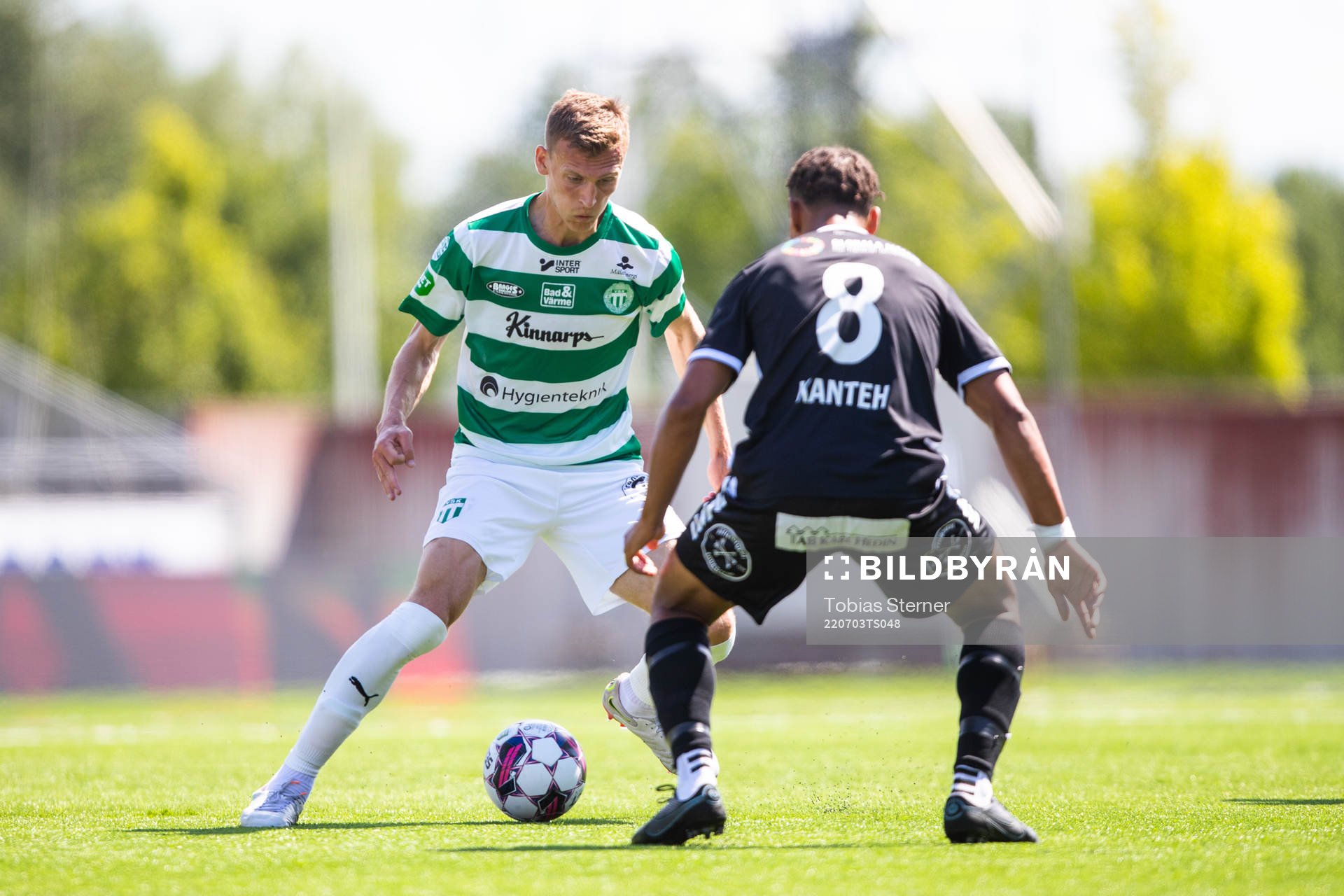 Västerås SKs Viktor Granath och Brages Seth Hellberg