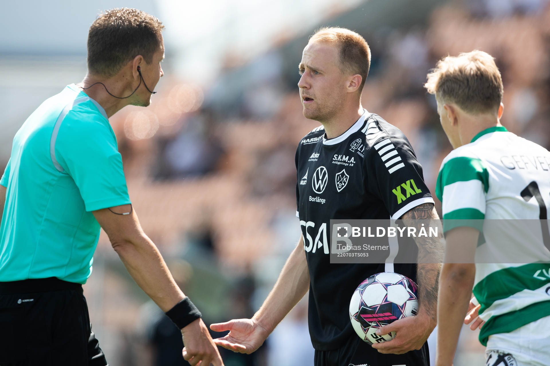 Domare Martin Strömbergsson och Brages Anton Lundin