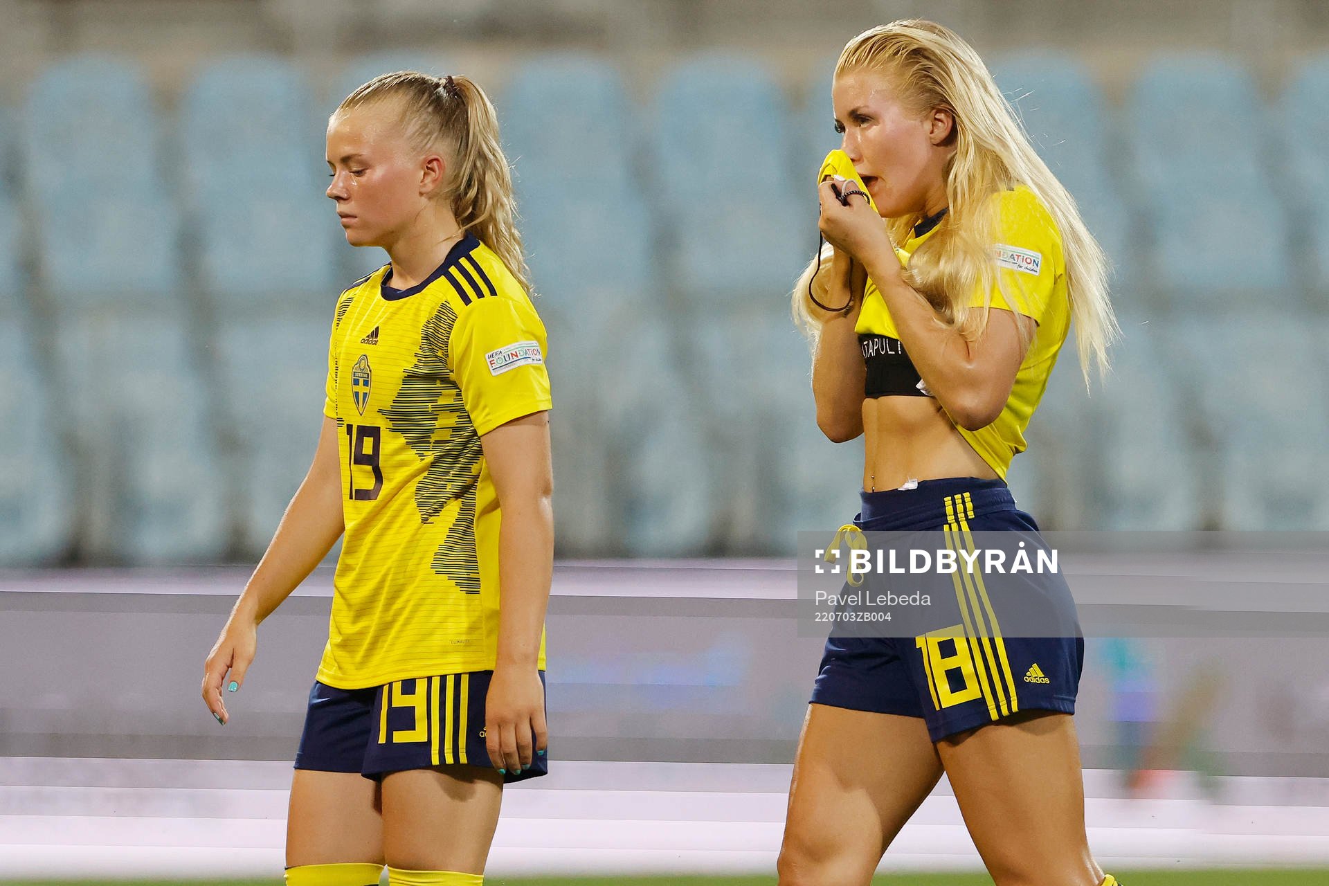 Matilda Nildén and Felicia Jastré Högberg of Sweden