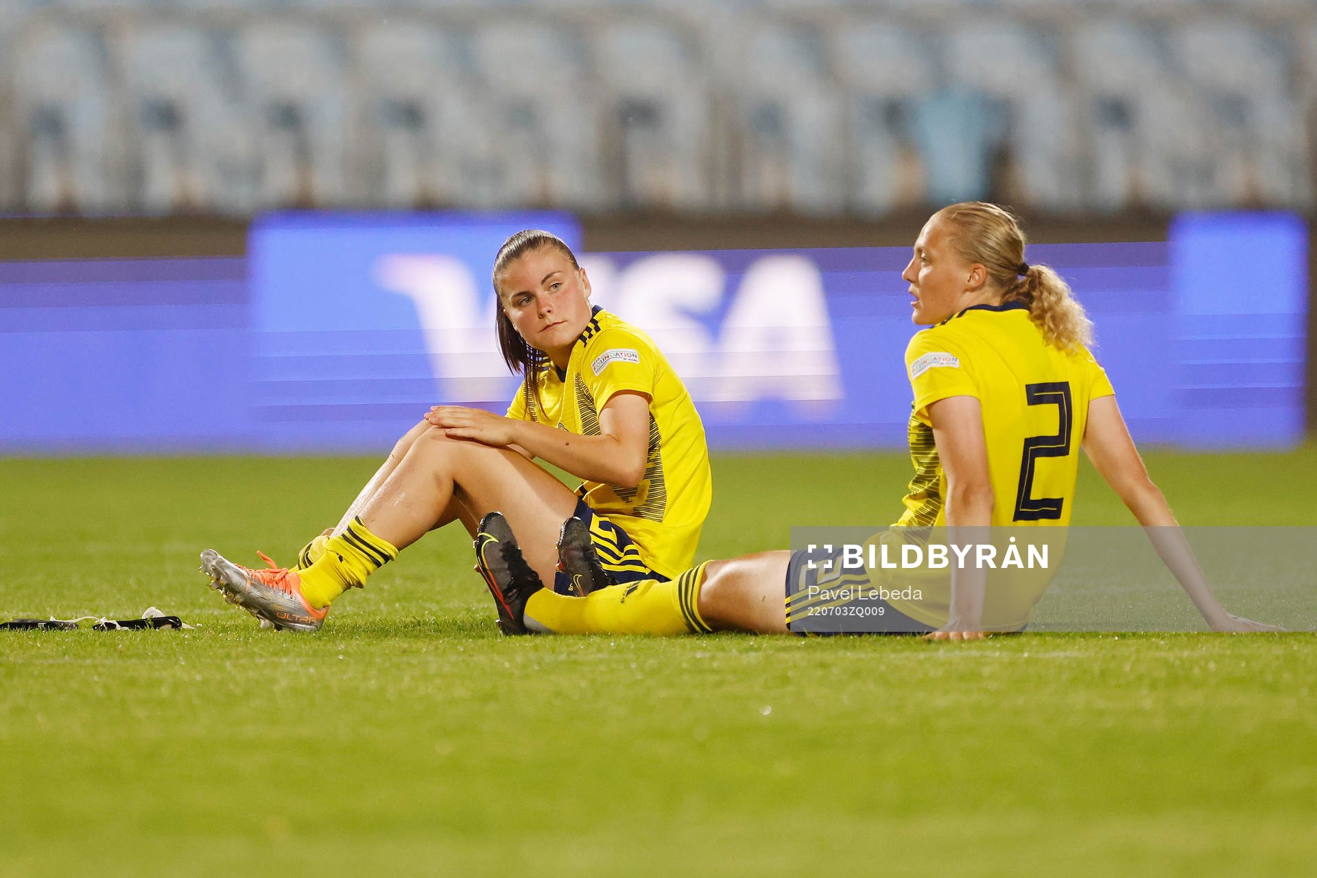 Hanna Wijk and Elma Juntilla Nelhage of Sweden