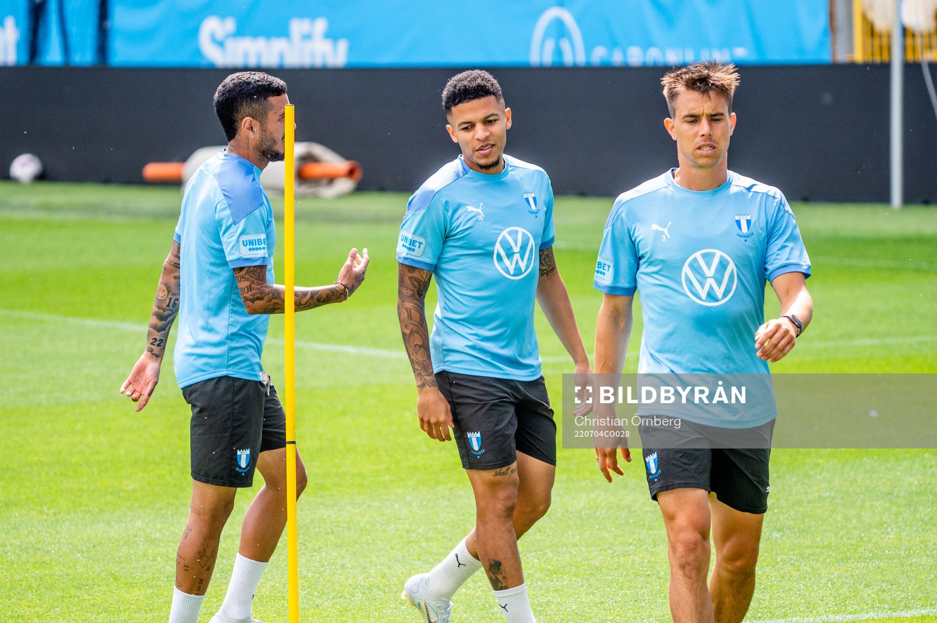 Sergio Pena, Romain Gall och Jonas Knudsen