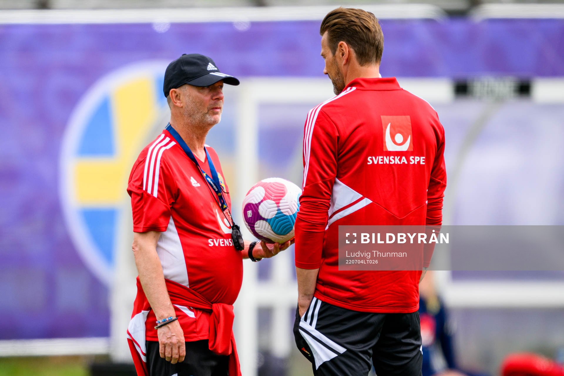 Peter Gerhardsson, head coach and Magnus Andersson, team