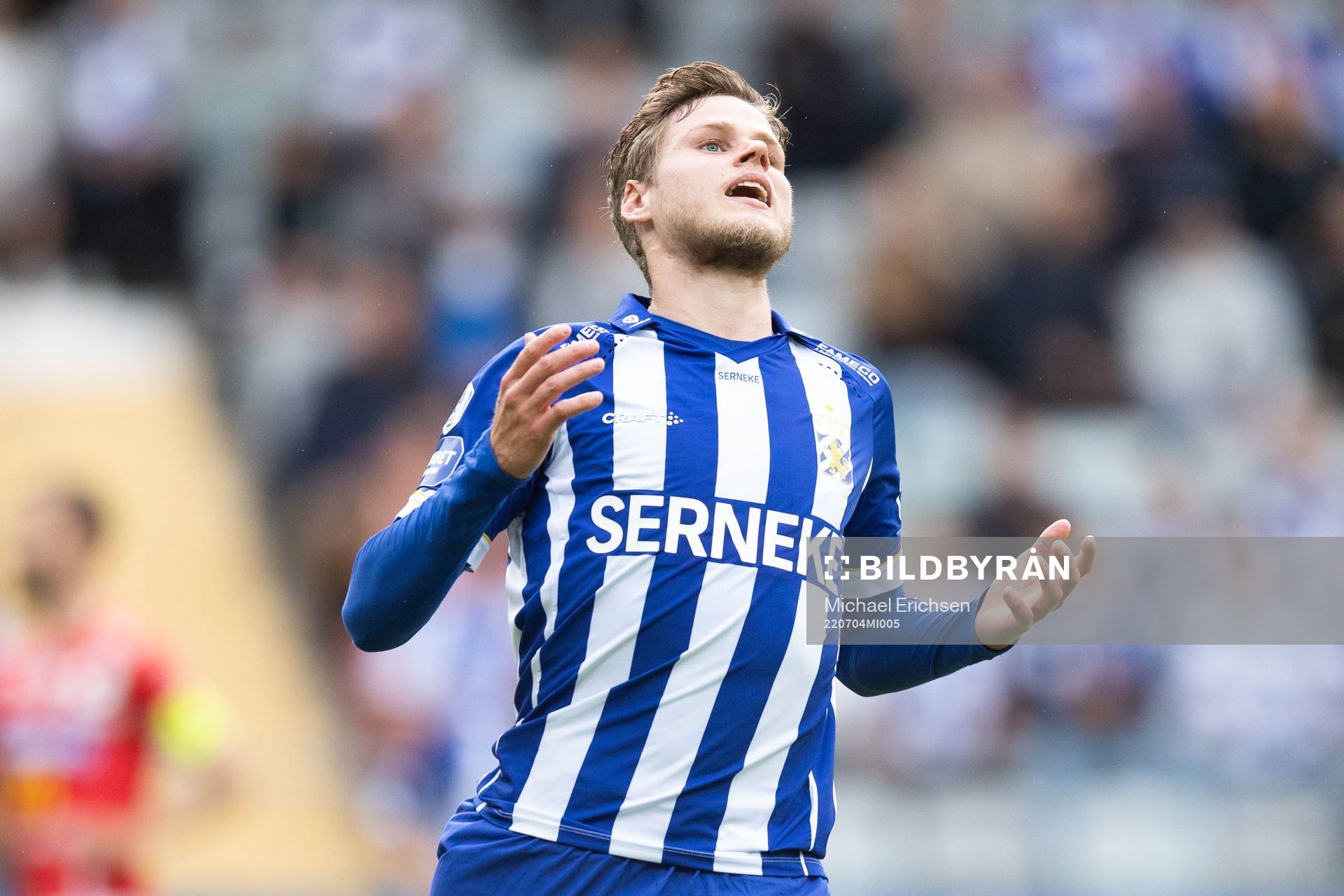IFK Göteborgs Gustaf Norlin deppar